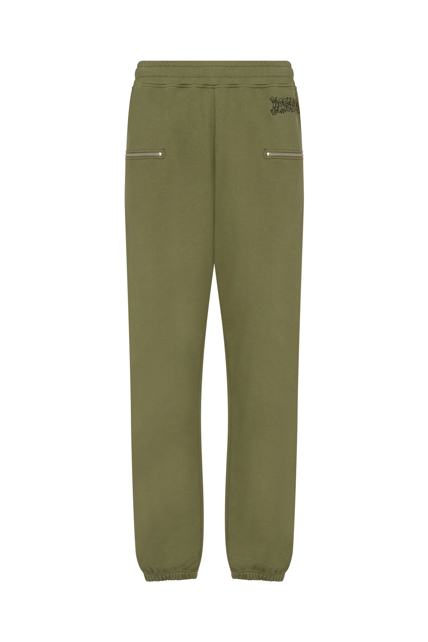 NEW WAVE LOGO FLEECE JOGGING GREEN 3