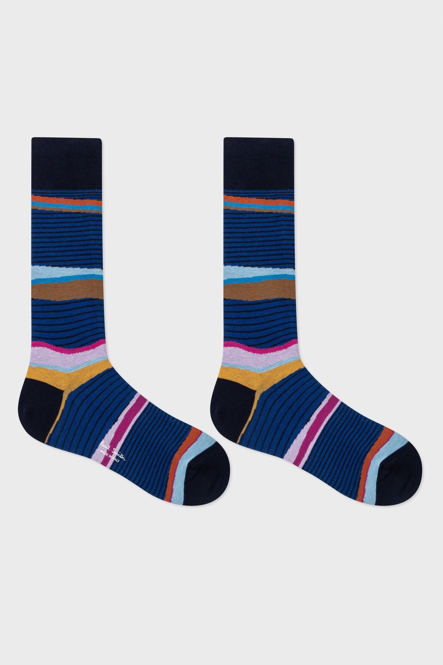 MEN SOCK 3 PACK BRIGHT NAVY 5