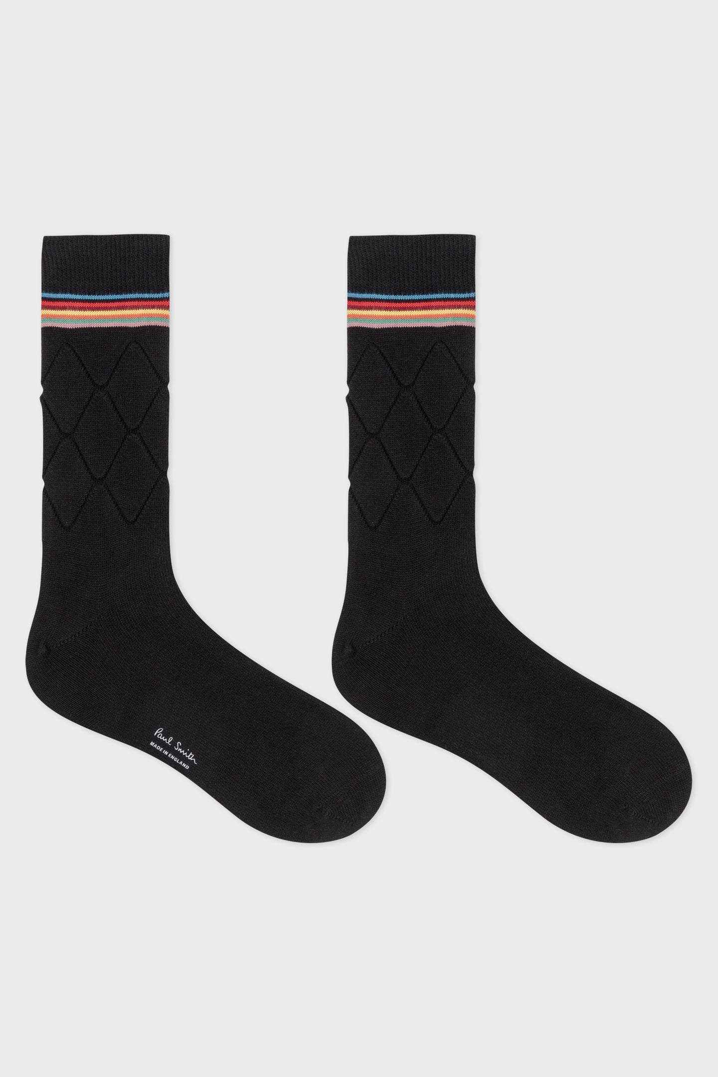 MEN SOCK FREDDIE ARGYLE BLACK 1