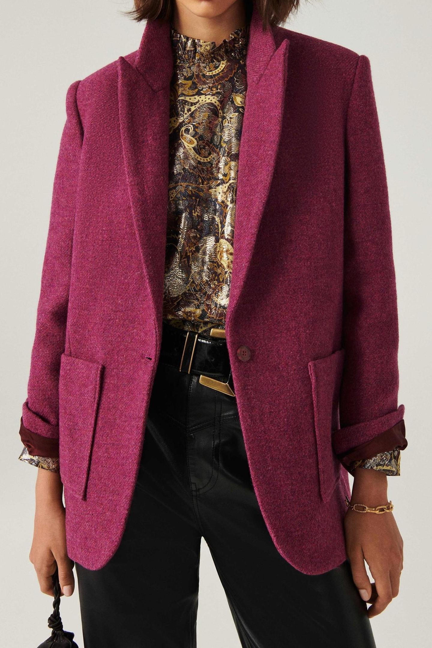 TAILORED BLAZER ROSE 1