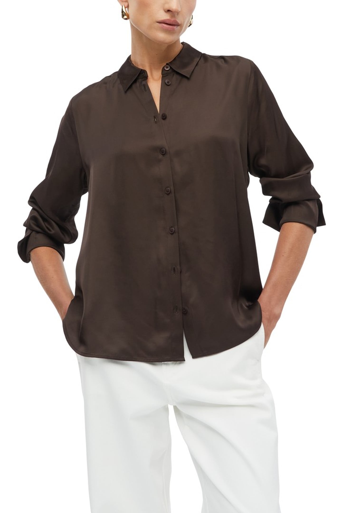 S.OLIVER BLOUSES BROWN 4