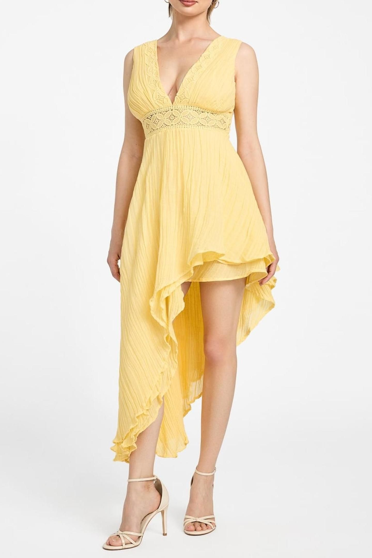 SL DANNY DRESS RAISE SUN YELLOW 1