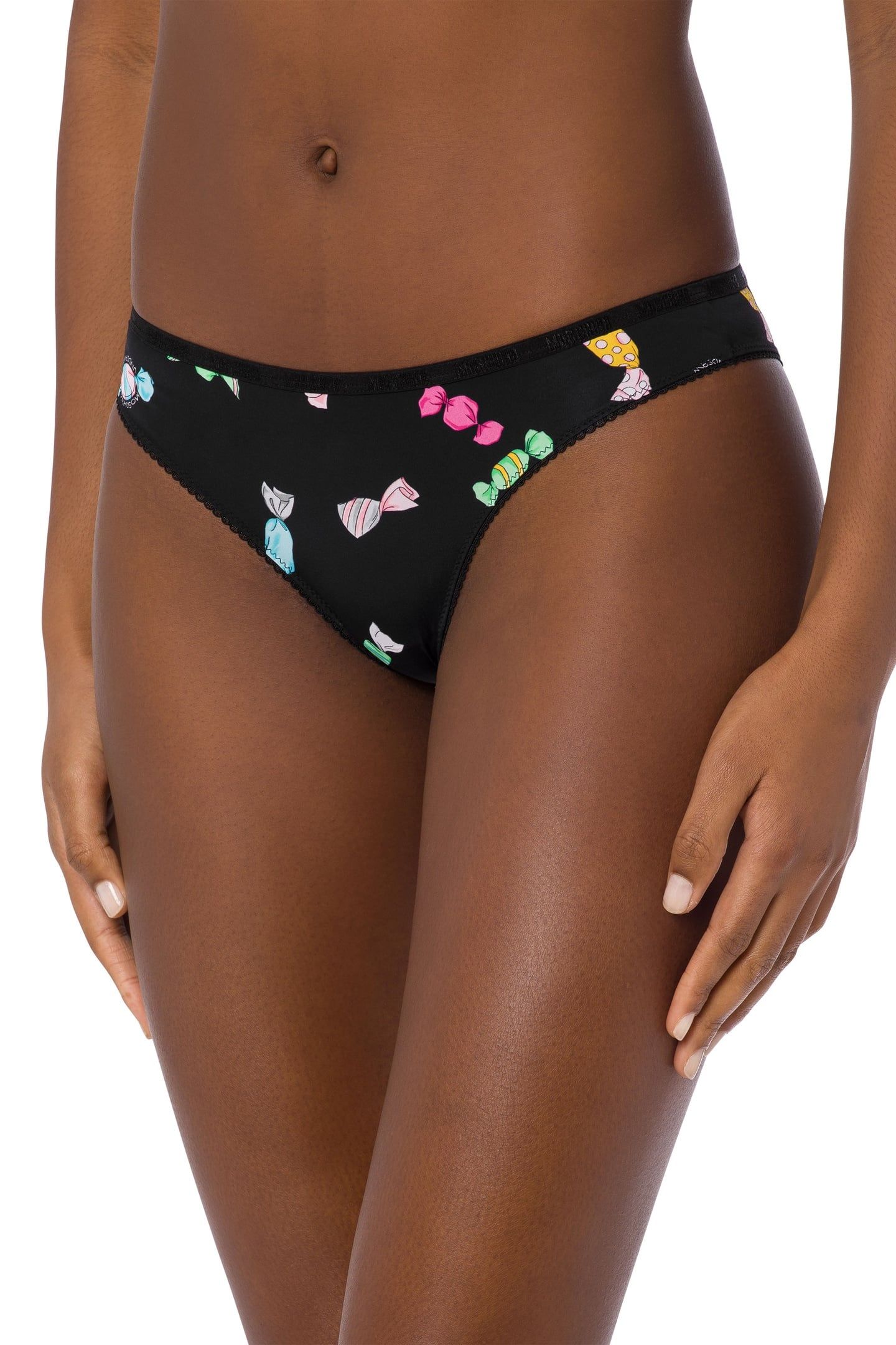 SET OF 3 PATTERNED BRIEFS BLACK 4