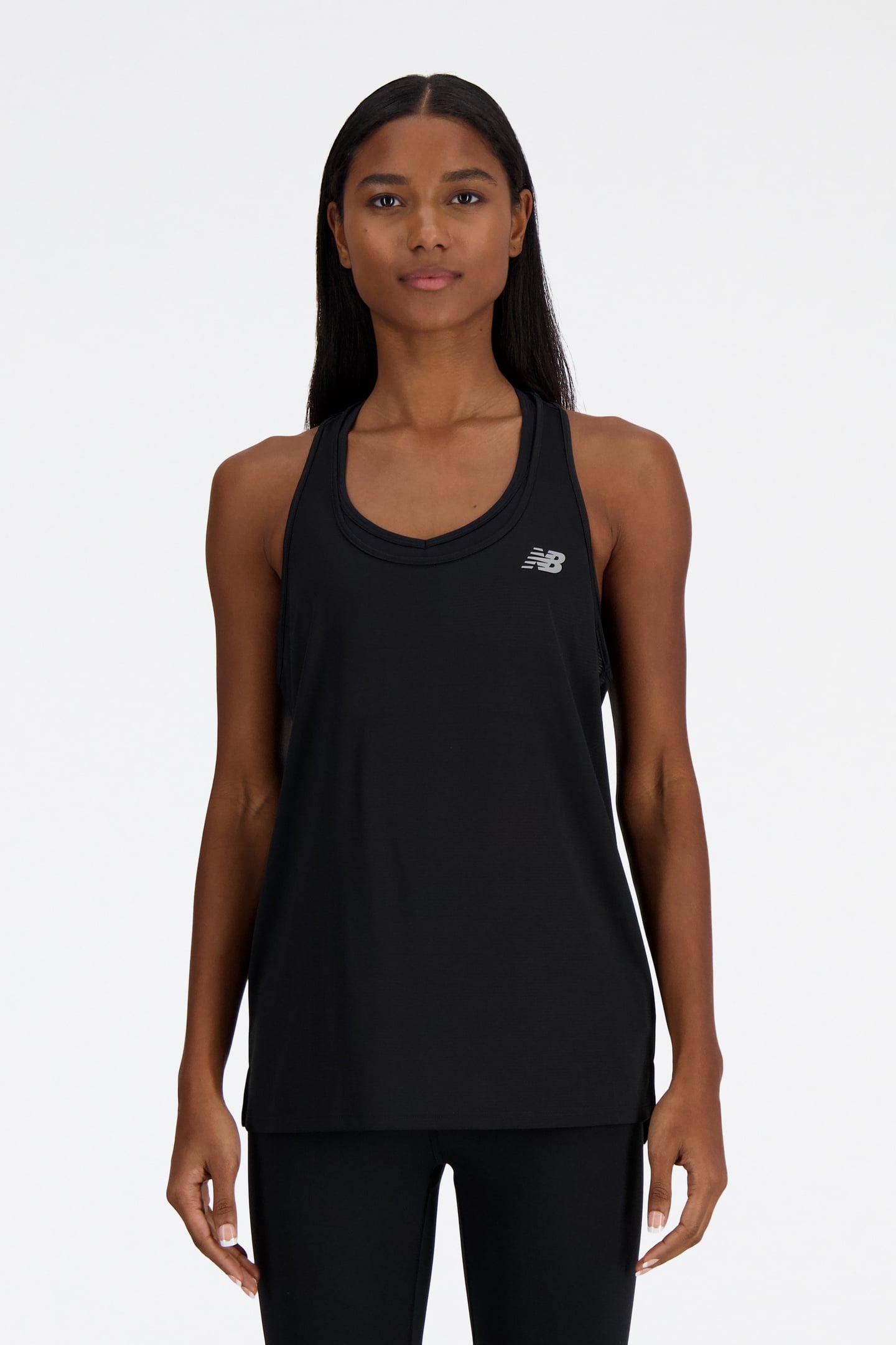 SPORT ESSENTIAL TANK BLACK 1