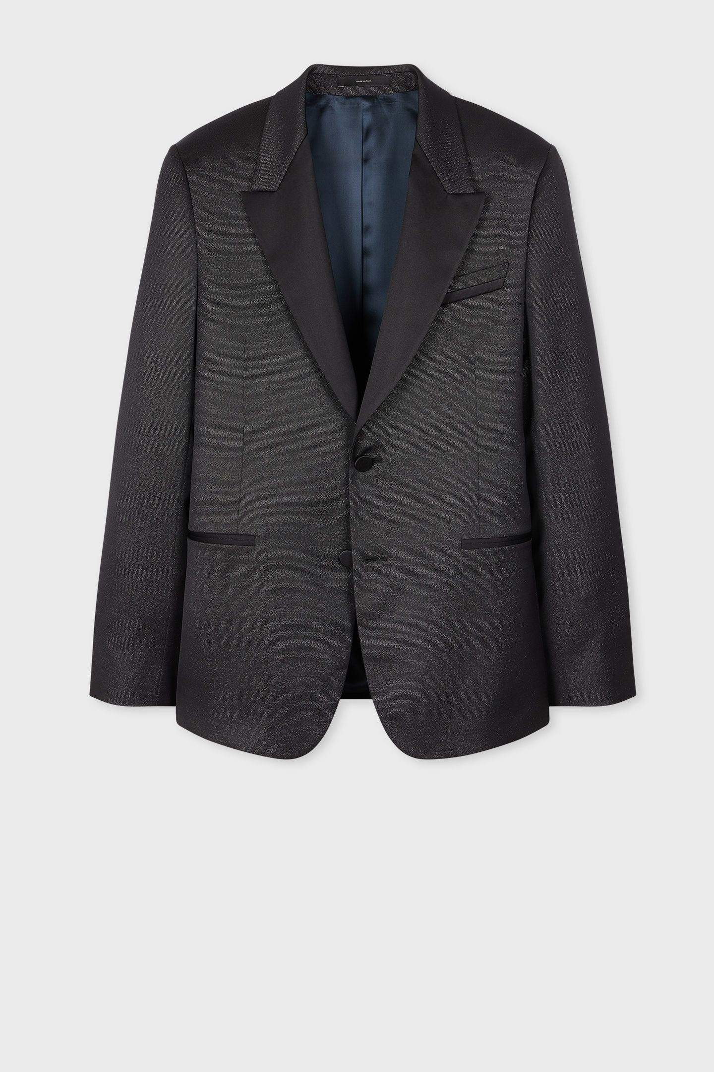 MENS 2 BUTTON JACKET BLACK 5