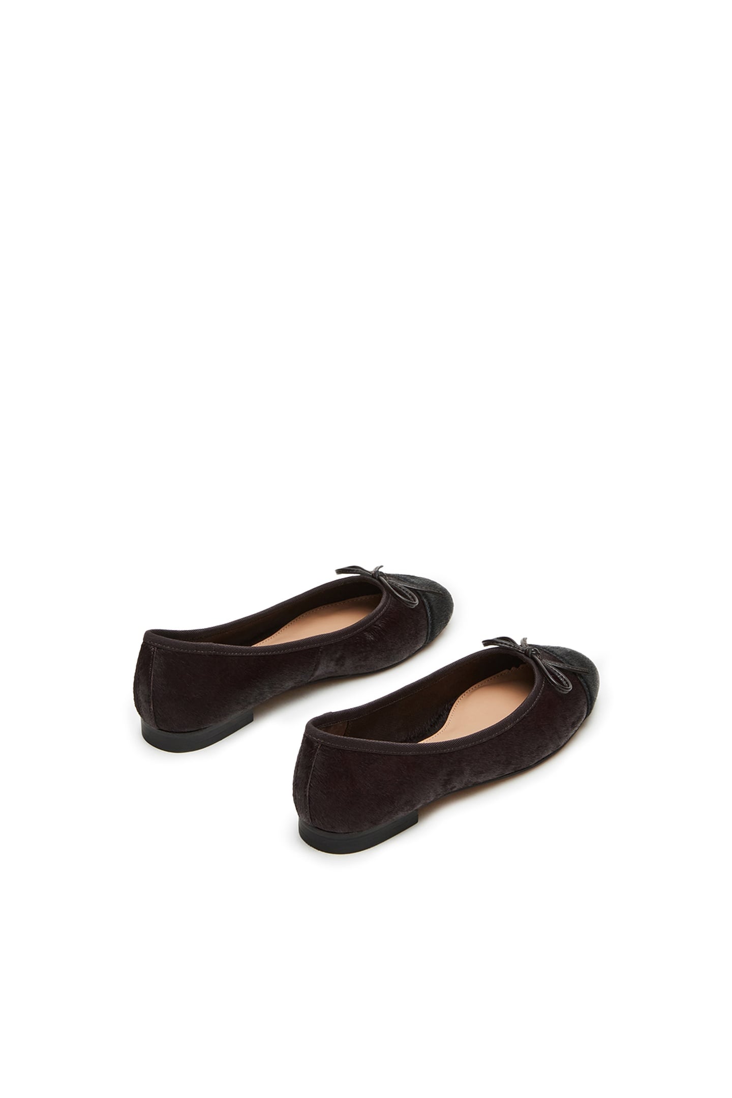 ETERNAL-L FLAT SHOES BLACK/BROWN 3