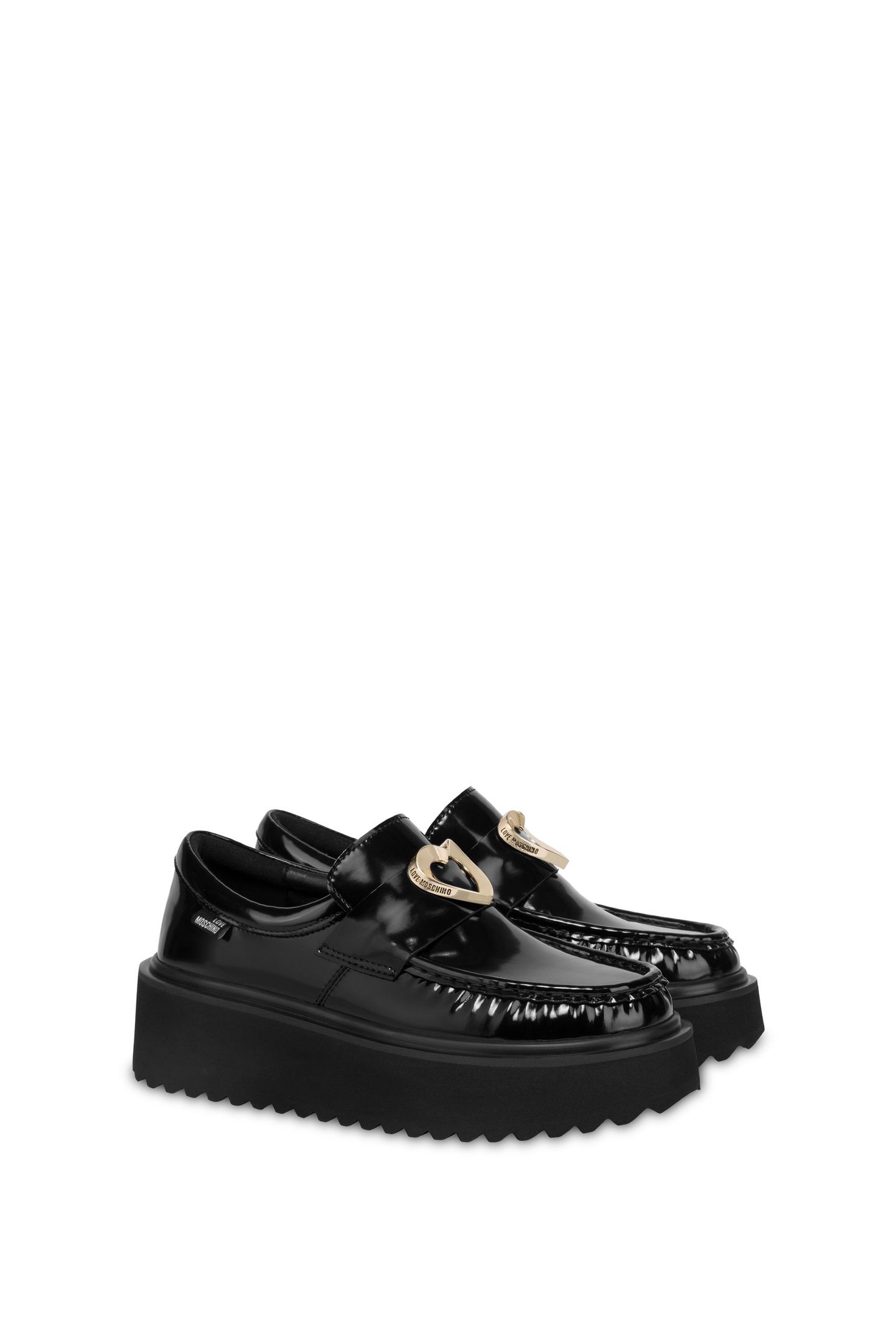 LOAFER WITH PLATFORM BLACK 2