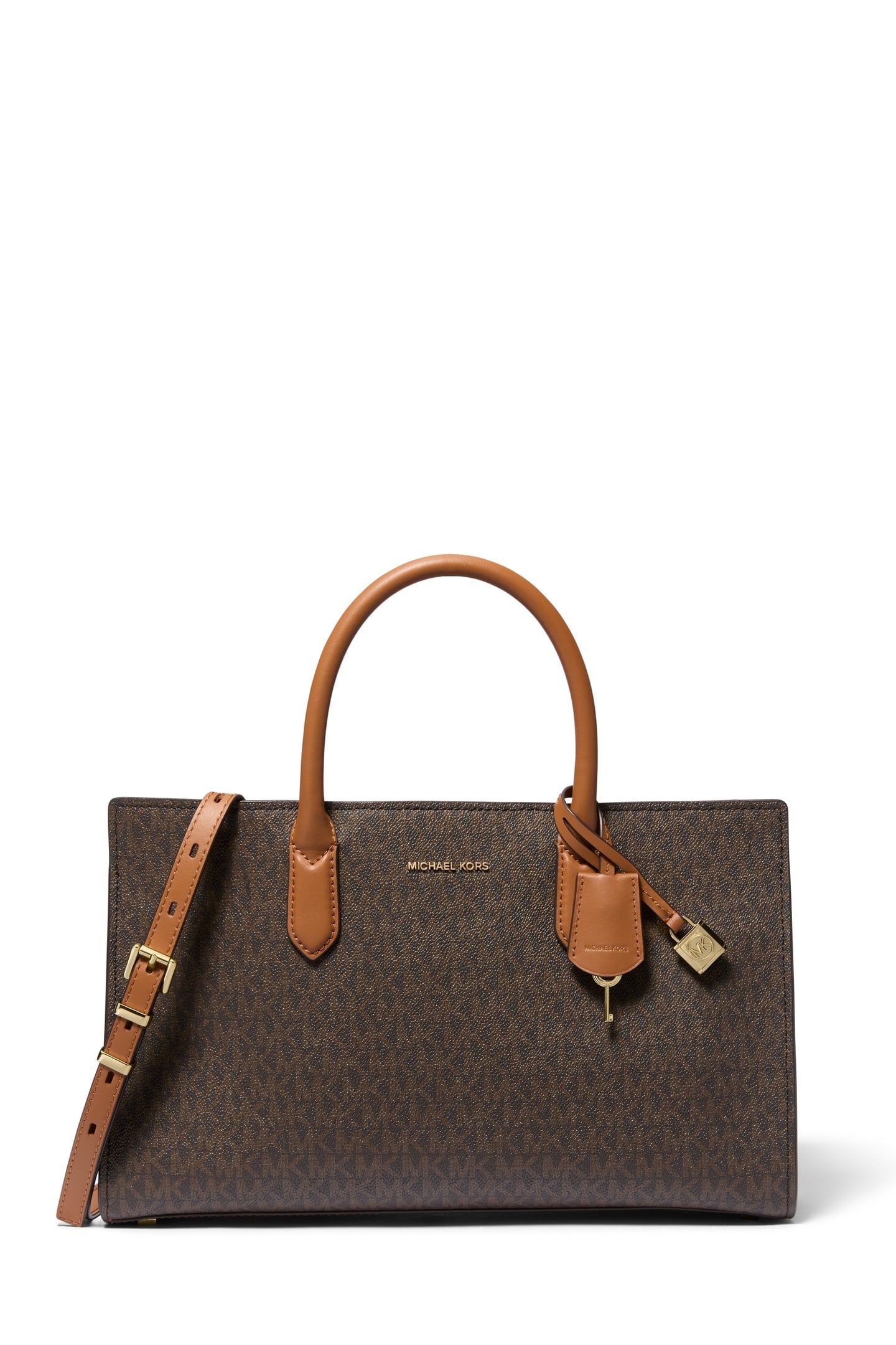 MEDIUM SATCHEL BROWN/ACORN 1