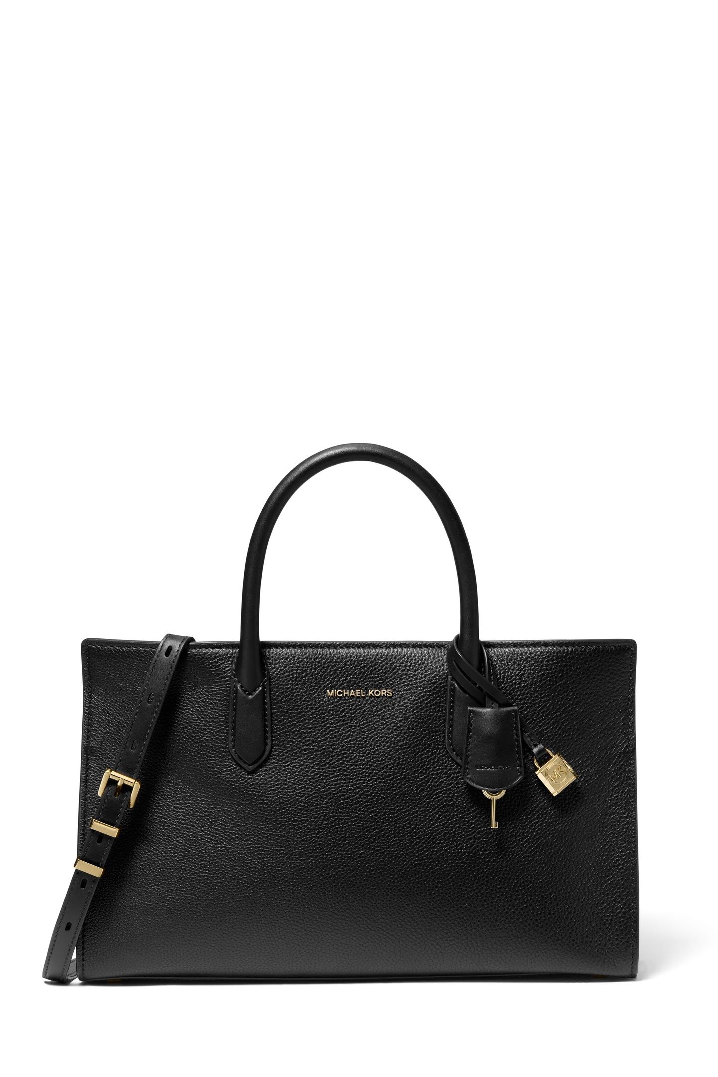 MEDIUM SATCHEL BLACK 1