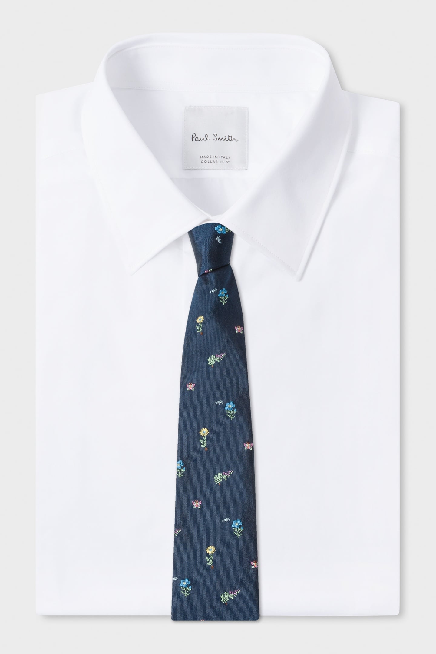 MEN TIE CLASSIC VERY DARK NAVY 3