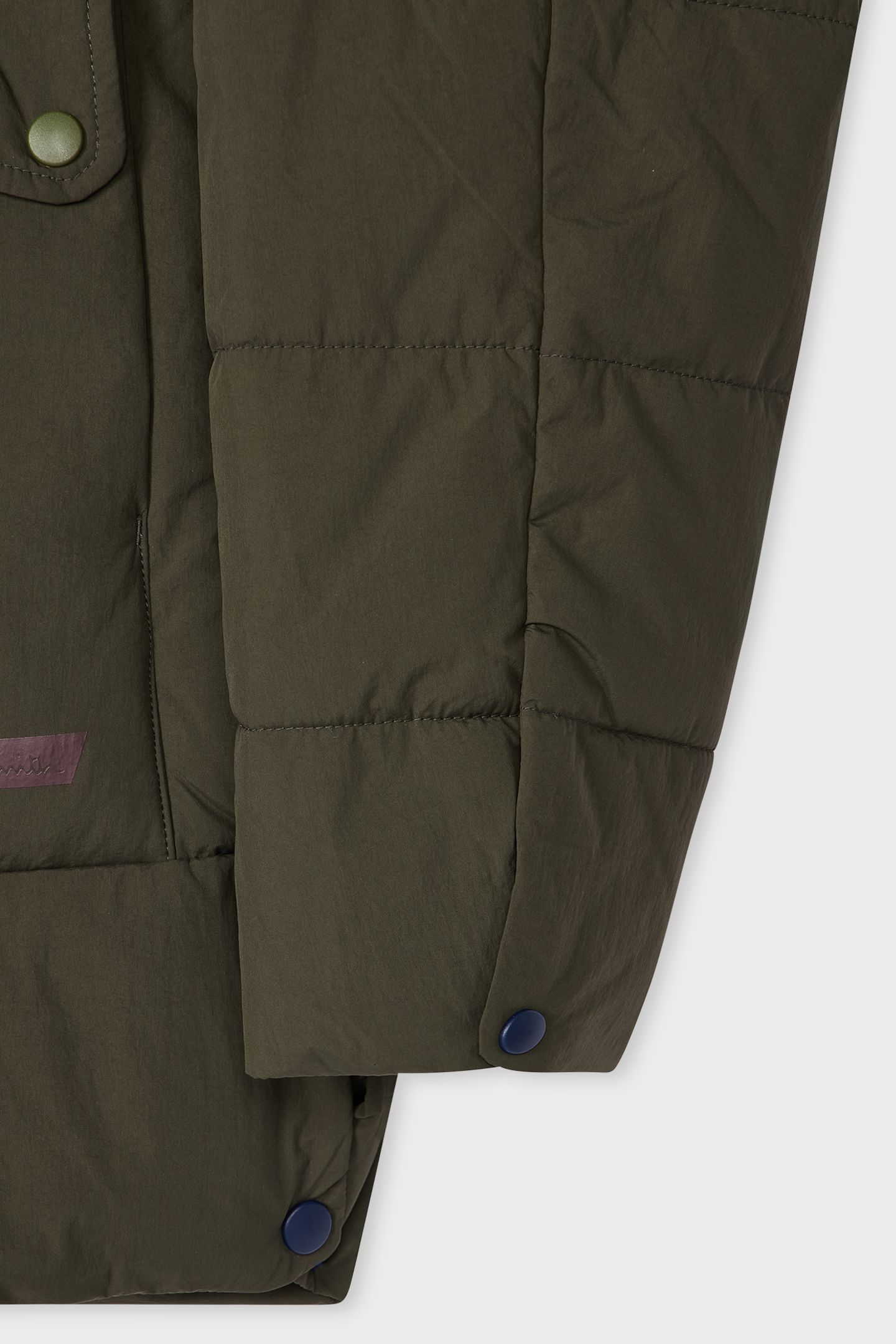 MENS FIBRE DOWN JACKET VERY DARK GREEN 5