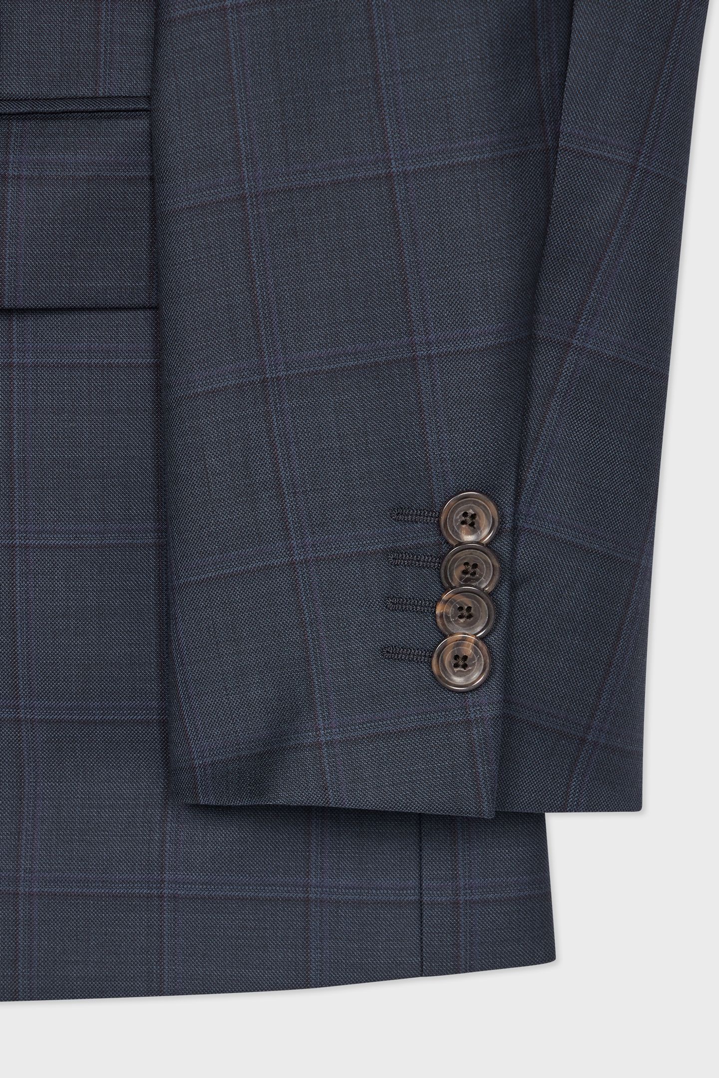 MENS TAILORED FIT 2 BUTTON SUIT VERY DARK NAVY 6