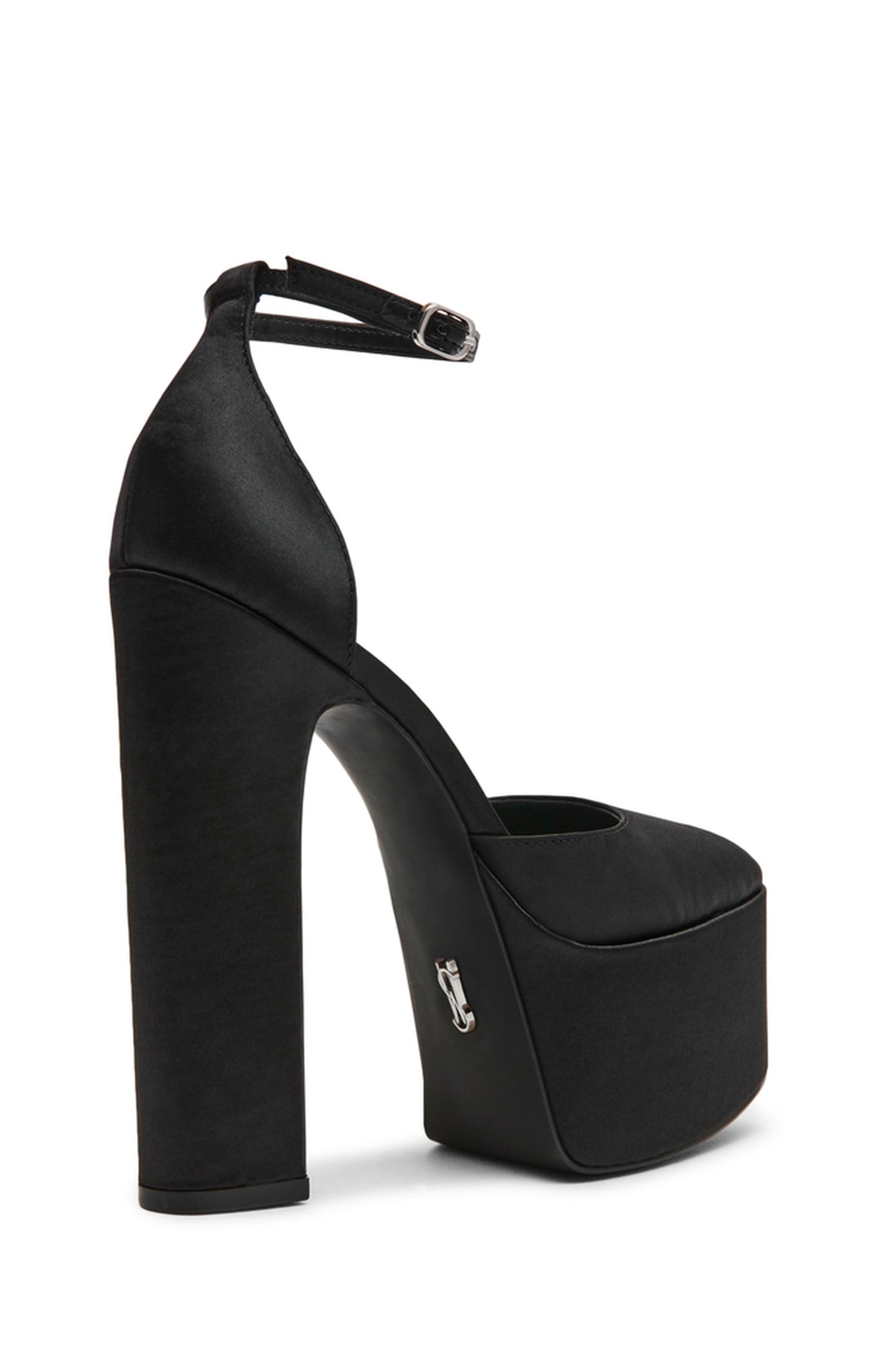 SELESTINE PUMPS BLACK SATIN 3