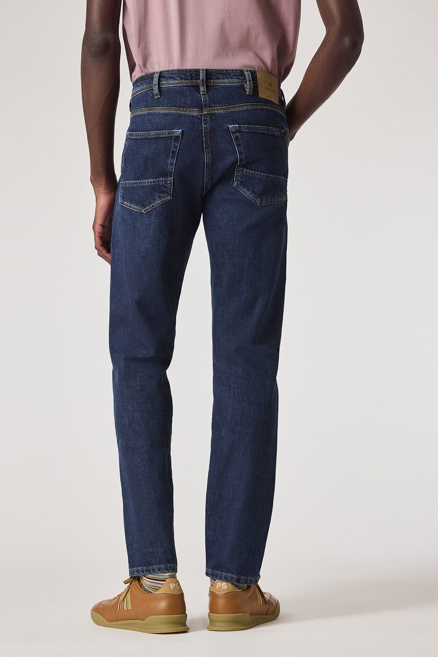 MENS TAPERED FIT JEAN COLOUR WASH 3