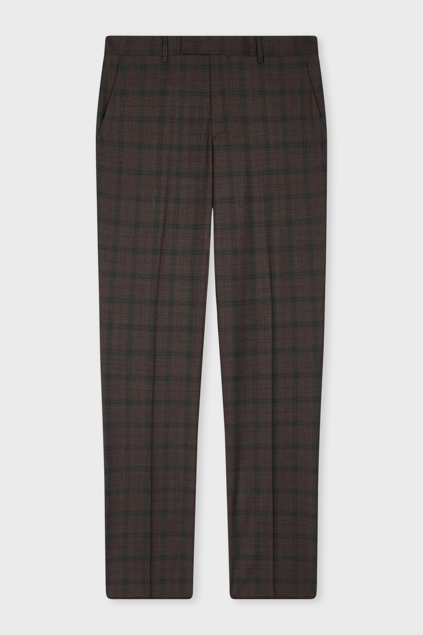 MENS TAILORED FIT 2 BUTTON SUIT HAZELNUT 9