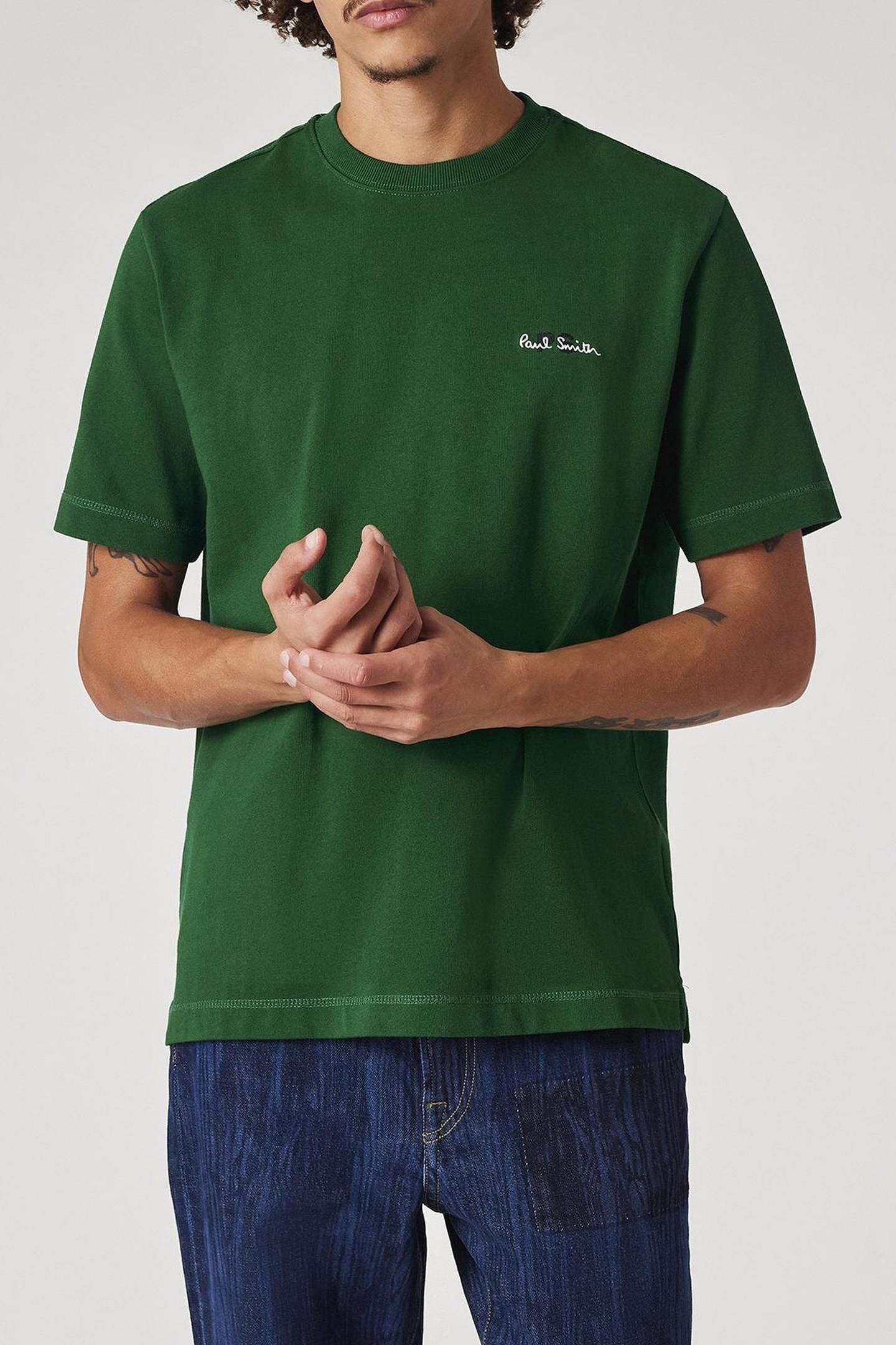 MENS REG FIT SS TSHIRT EMERALD GREEN 1