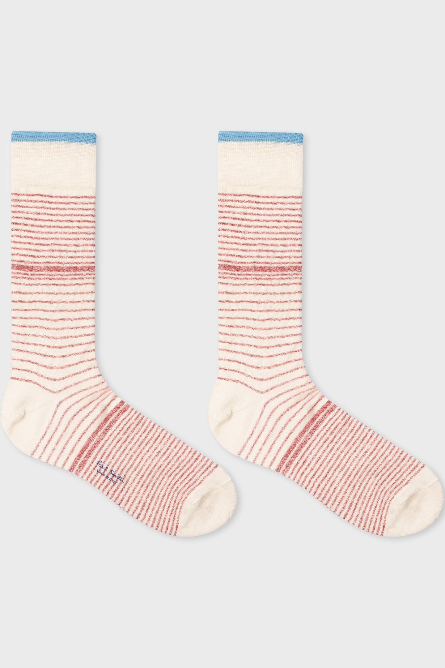 MEN SOCK ELLIOT LINEN OFF WHITE 1