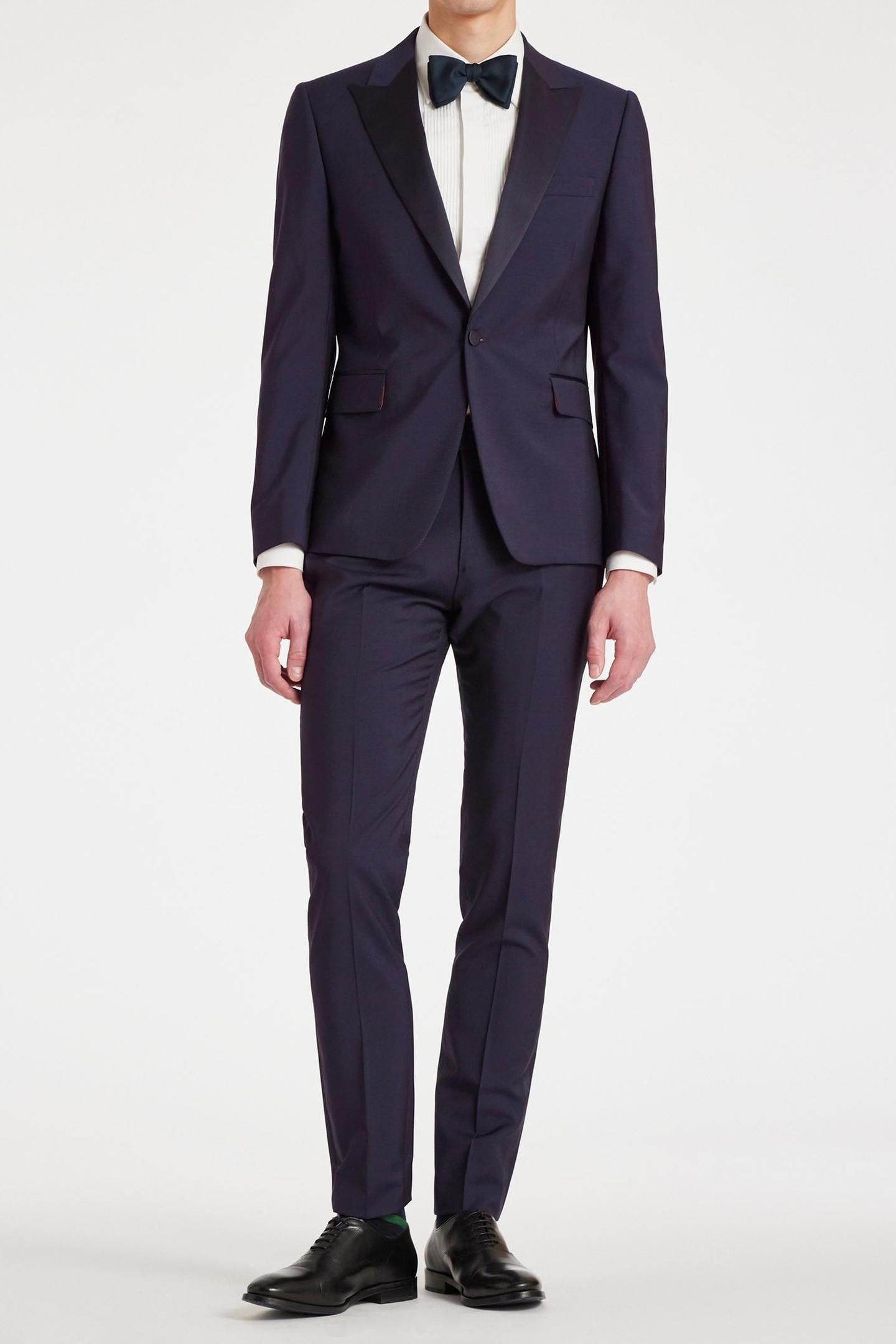 MENS TAILORED FIT 1BTN EVENING SUIT INKY_BLUE 1