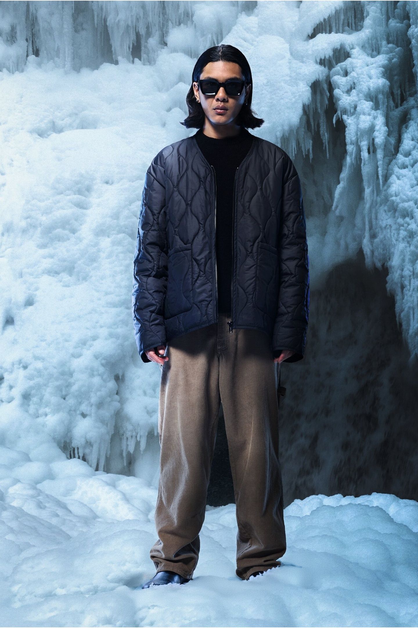 PADDED QUILTING JACKET BLACK 9