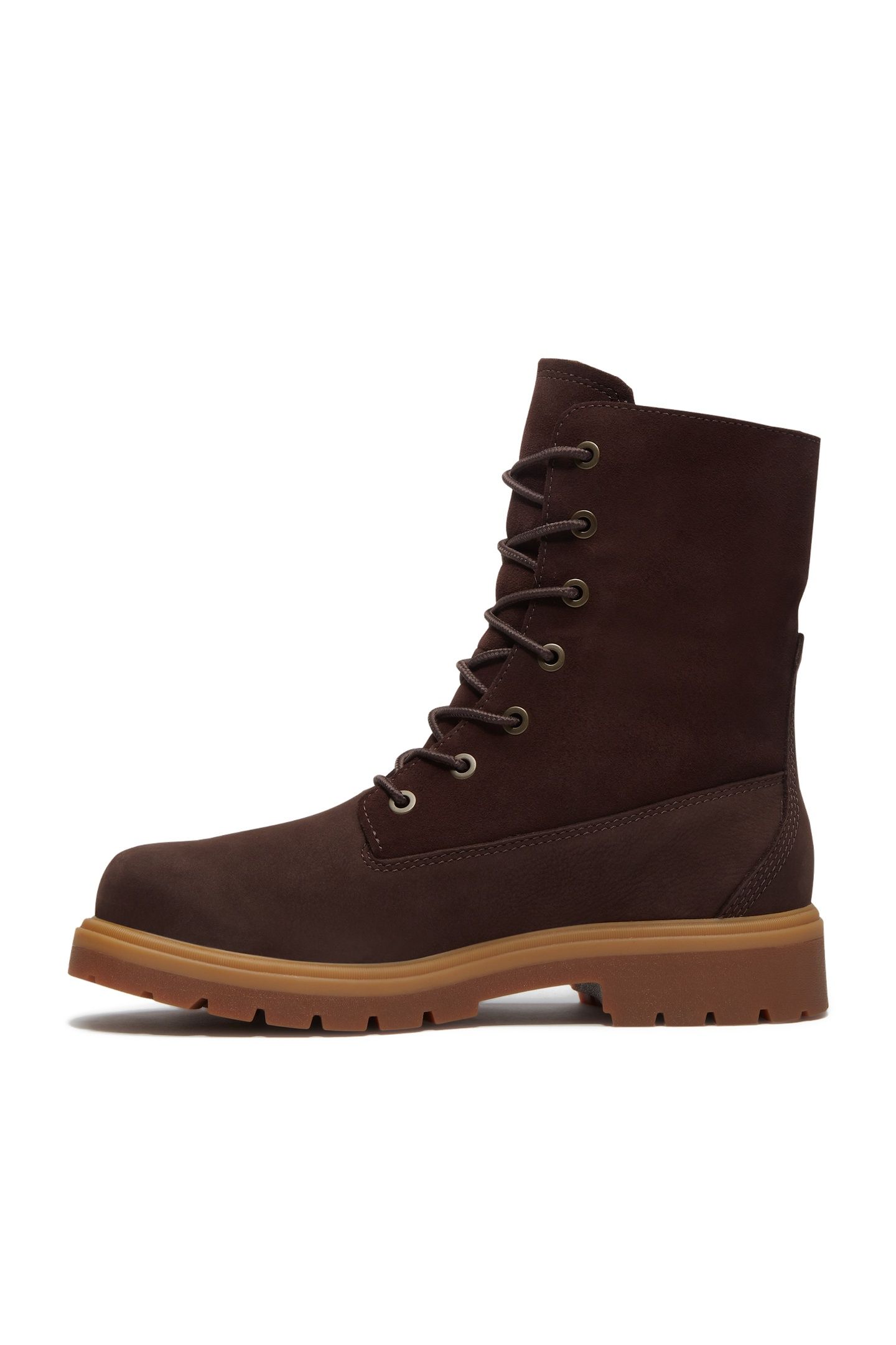 MID LACE UP WATERPROOF BOOT DARK BROWN NUBUCK 7