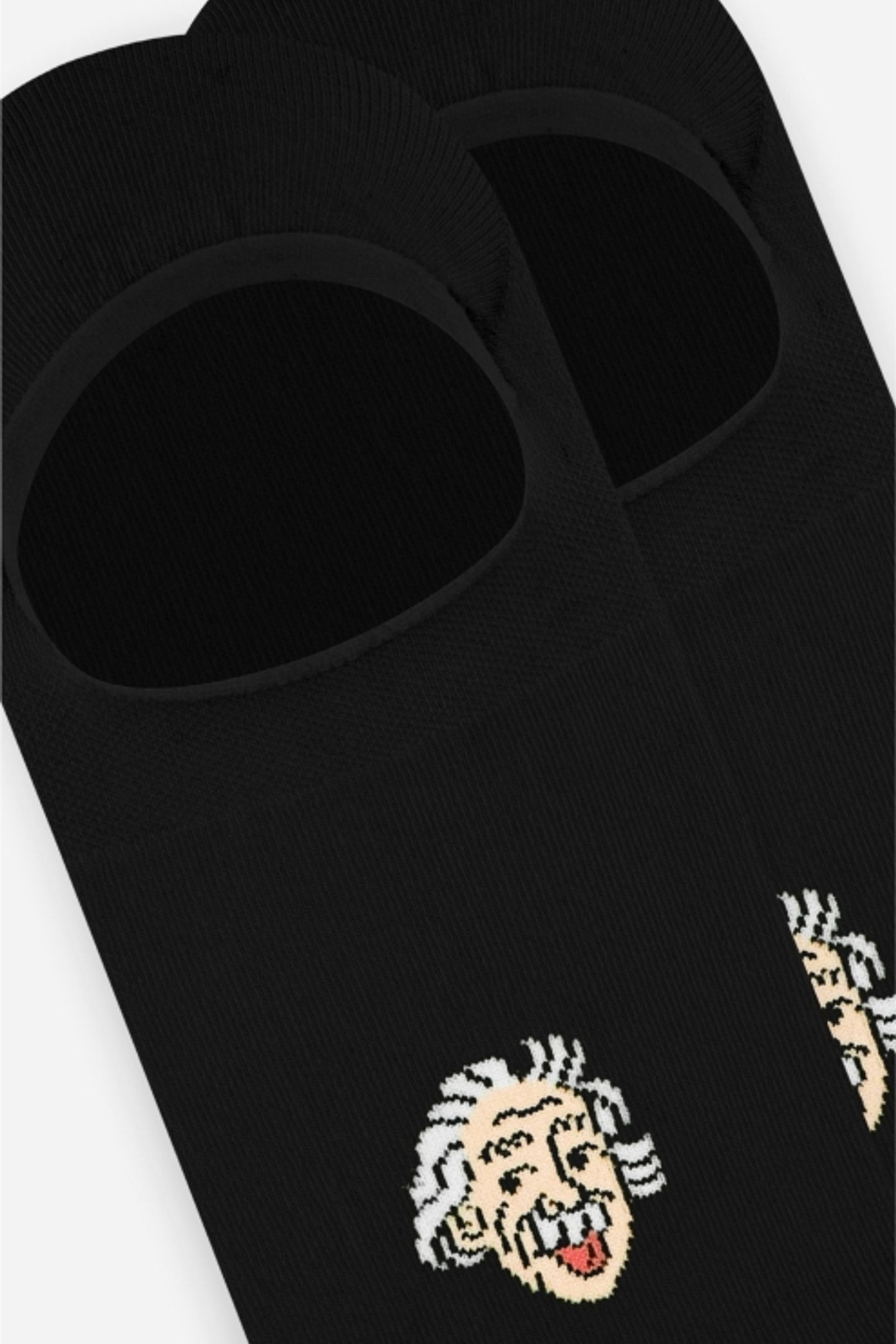 A-DAM 3-PACK CASUAL SOCKS BLACK EINSTEIN BLACK 4