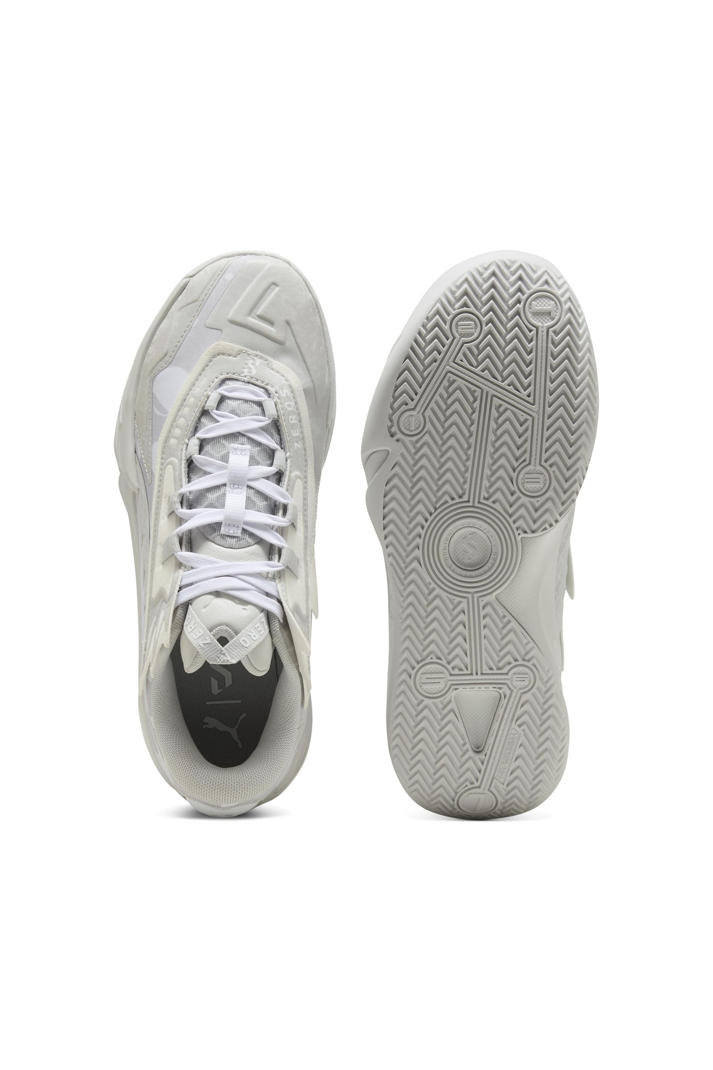 UNISEX SCOOT ZEROS II GLACIAL GRAY-WHITE 8