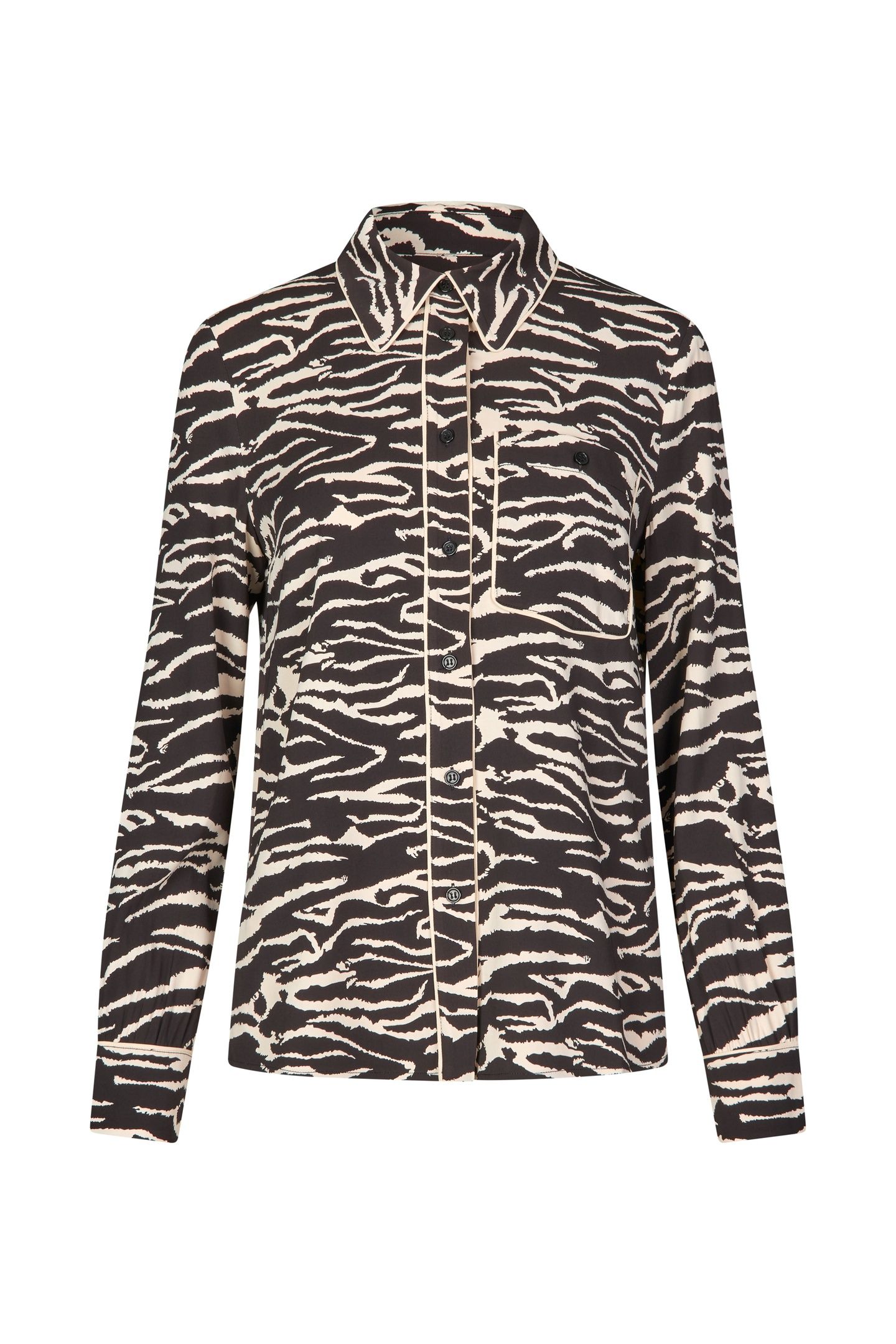 MERCI SHIRT BLACK WHISPER ZEBRA 3