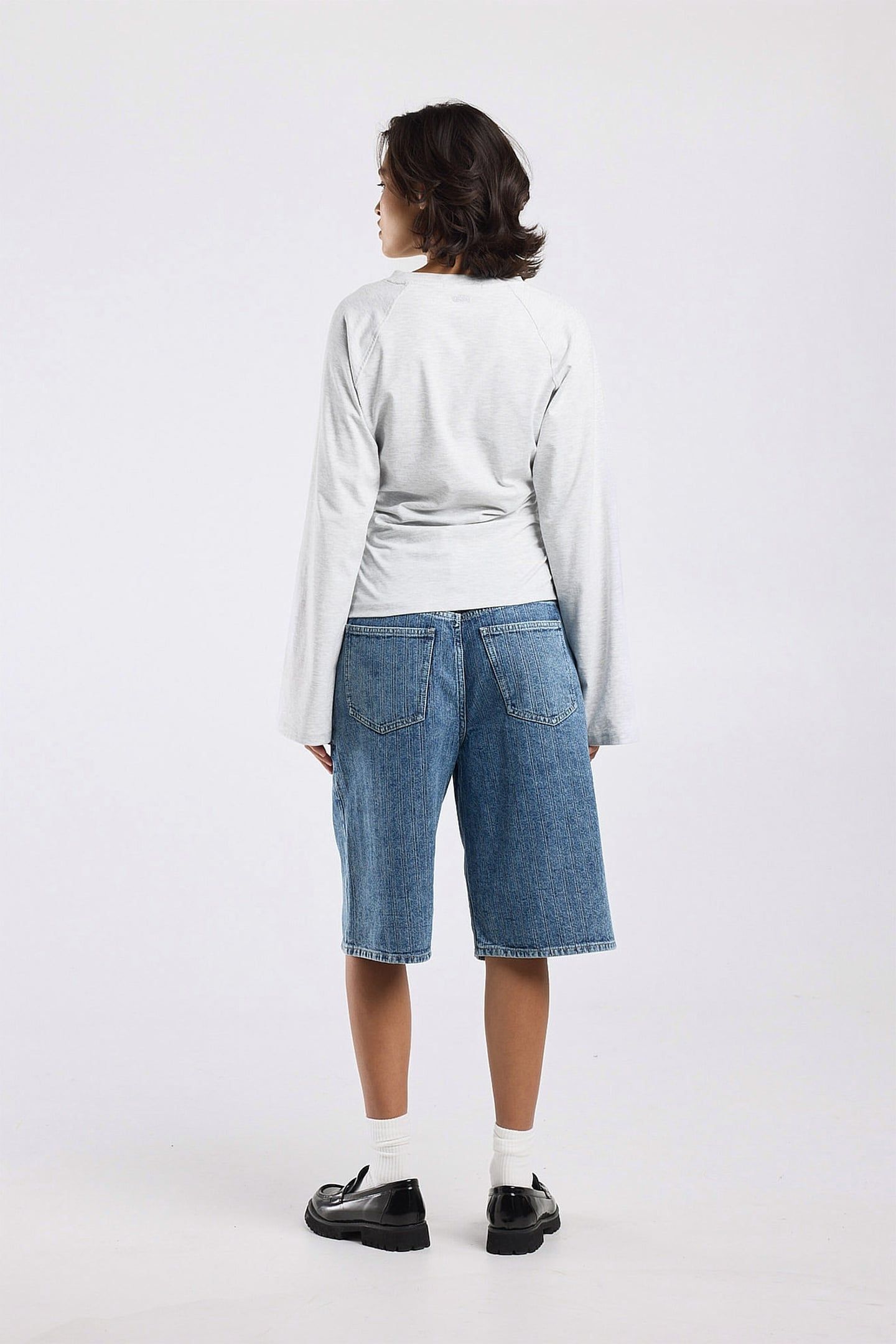 LOUISE MID GREY MELANGE 2
