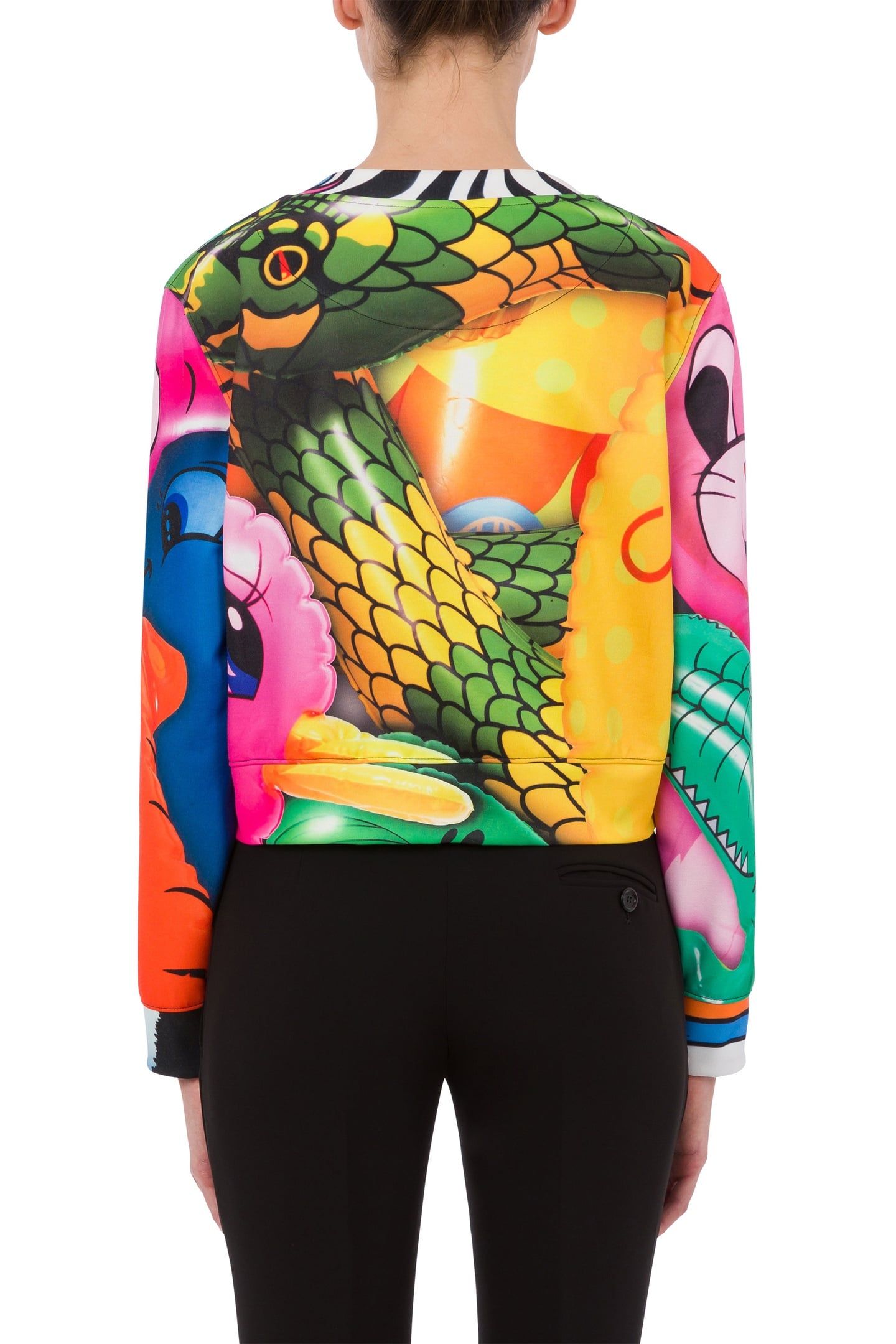 INFLATABLE ANIMALS TECHNICAL COTTON SWEATSHIRT MULTICOLOR 2