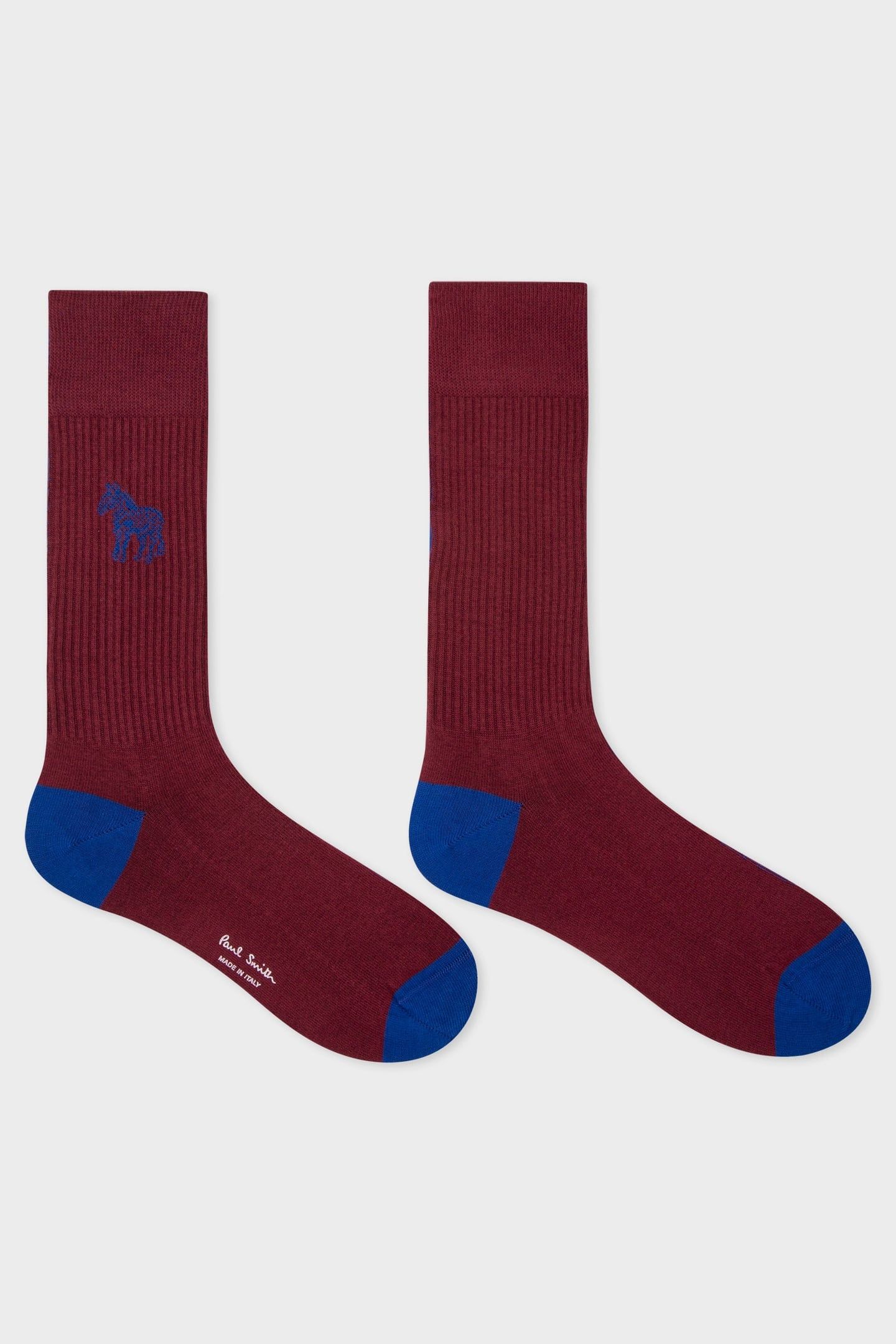 MEN SOCK TREVOR COBALT BLUE 2