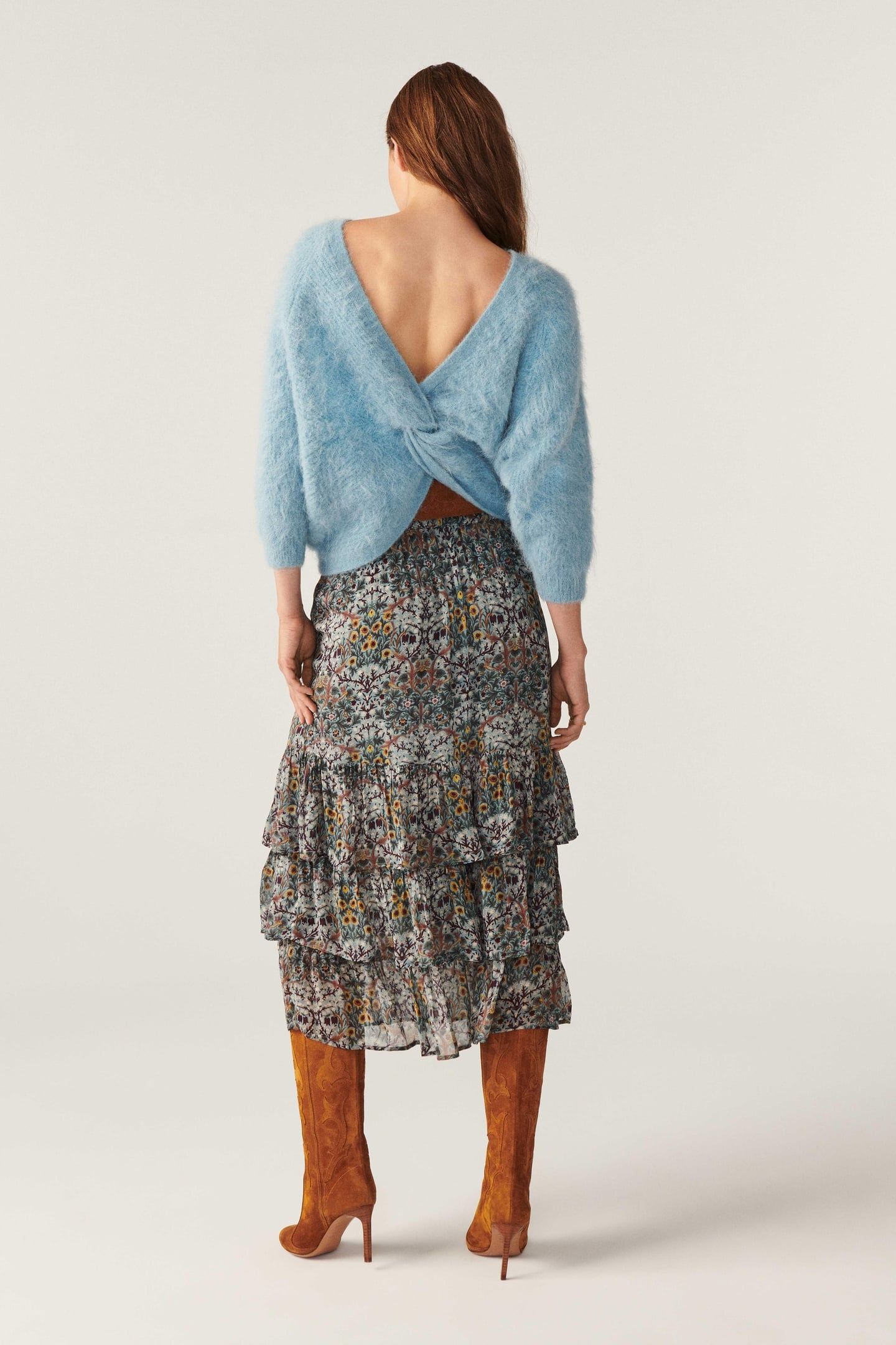LONG SLEEVES KNIT BLUE 2