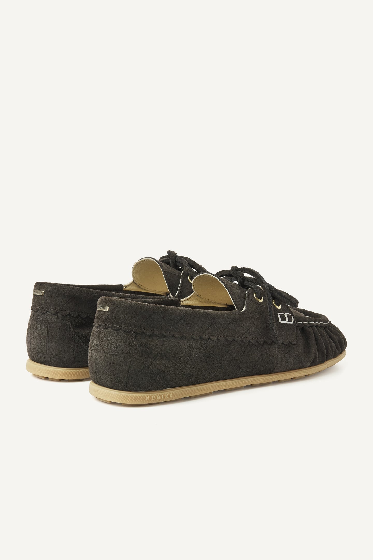 RILEY JADE (L) BROWN CROCO SUEDE 3