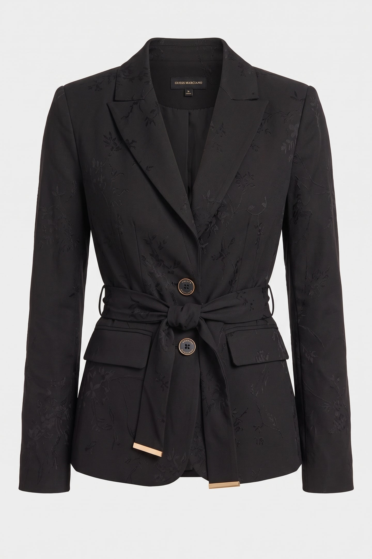 WHITNEY BELTED SUIT JET BLACK A996 3