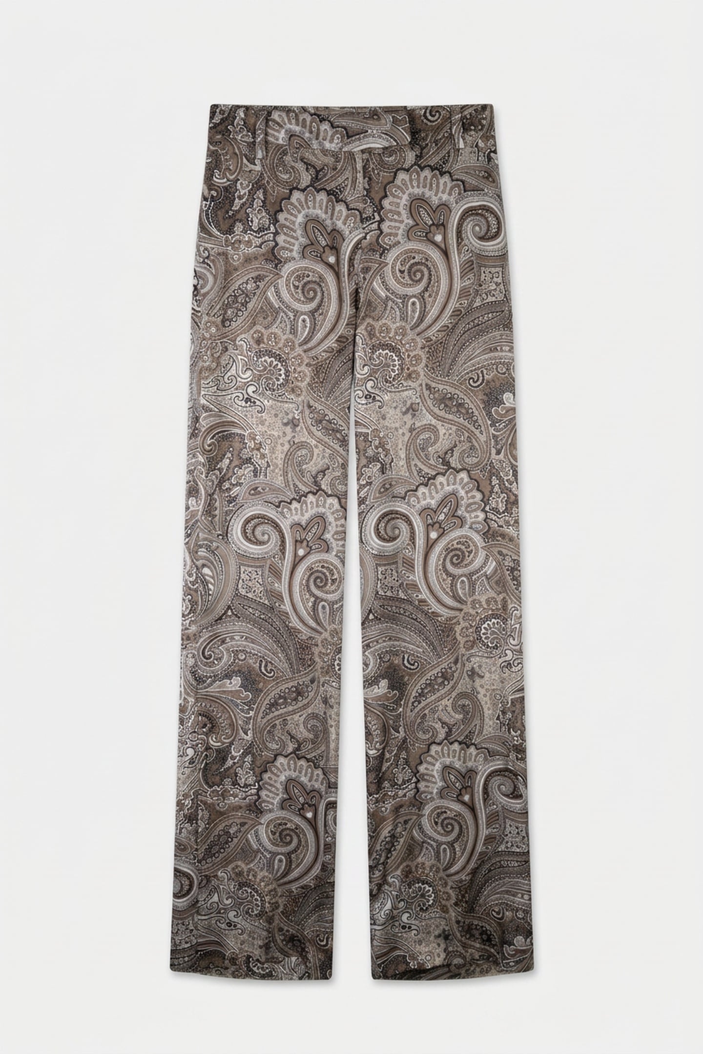 LOREDANA STRAIGHT PA FLORAL PAISLEY TAUPE 3