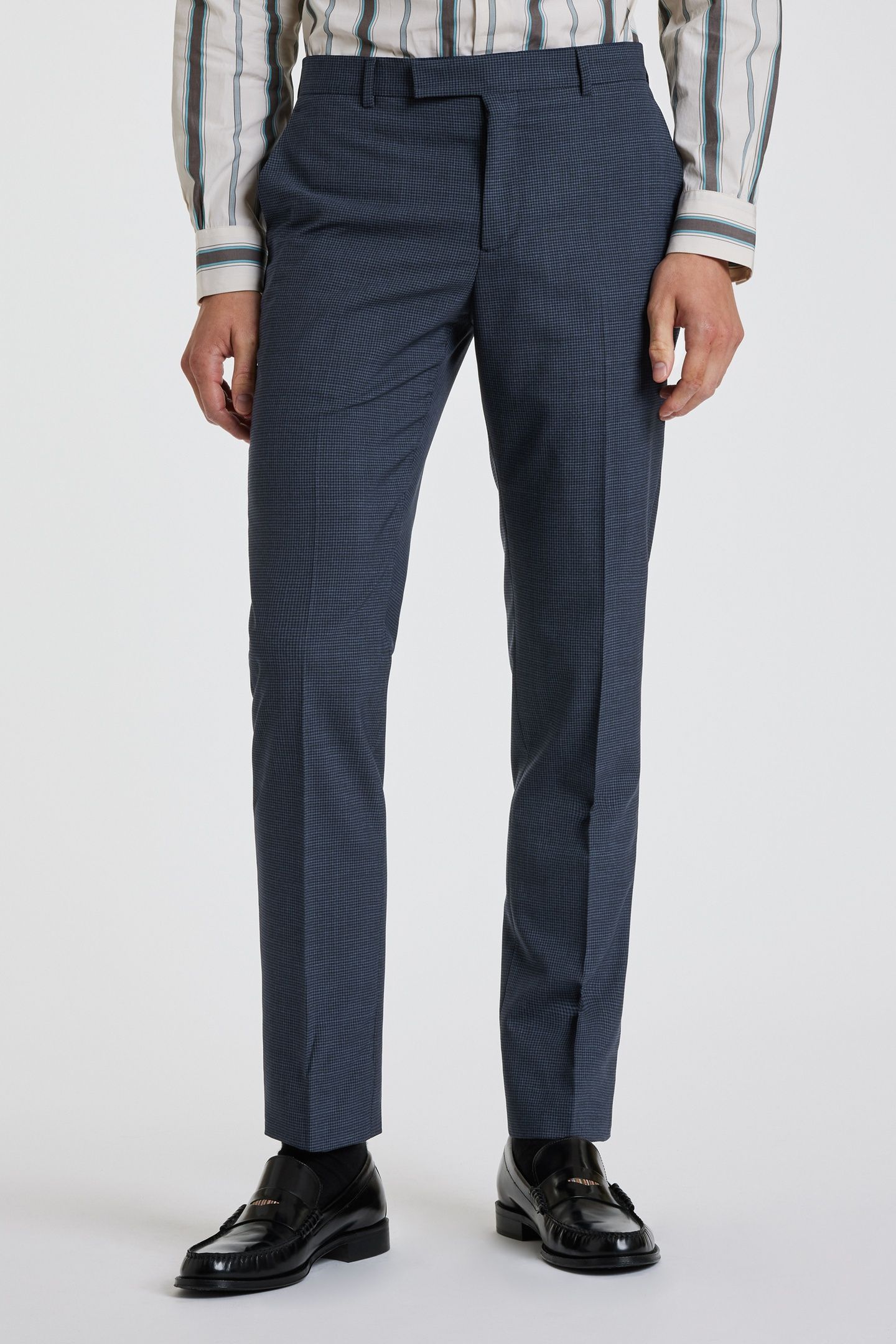 GENTS TAILORED 2BTN SUIT VERY DARK NAVY 2