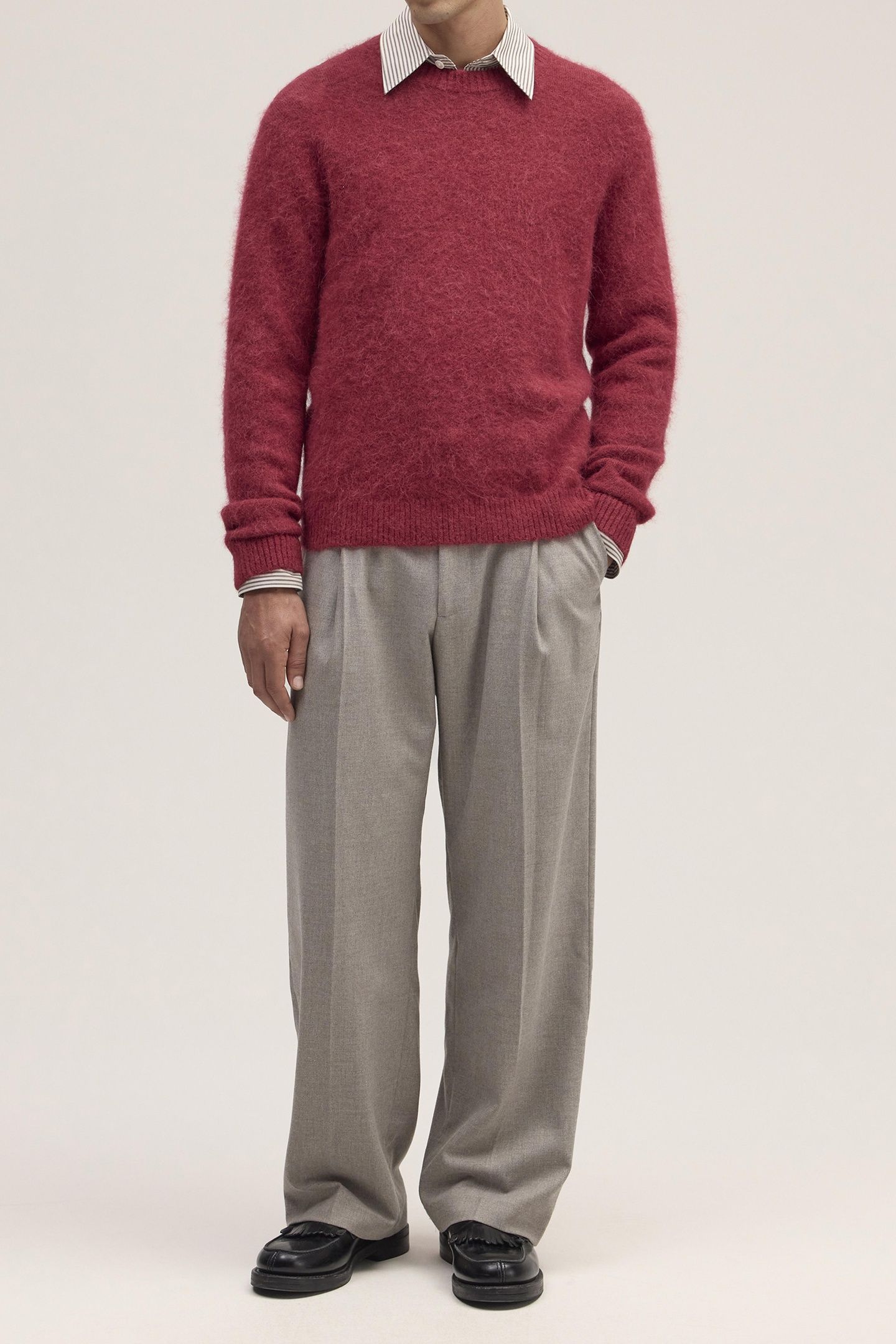 RUSSELL CREW 60012 CRANBERRY 4