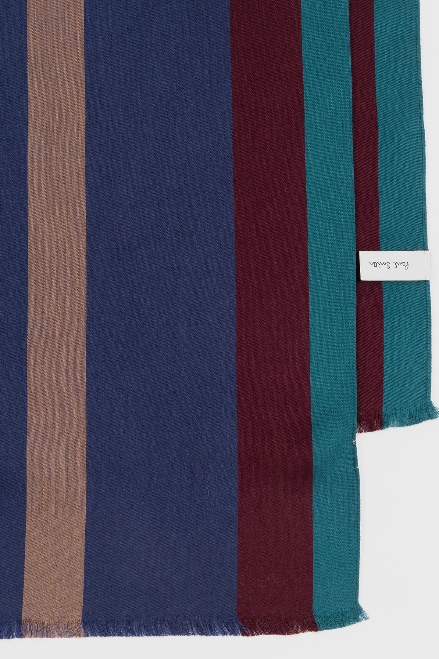 MEN SCARF REGGIE STRIPE COBALT BLUE 2