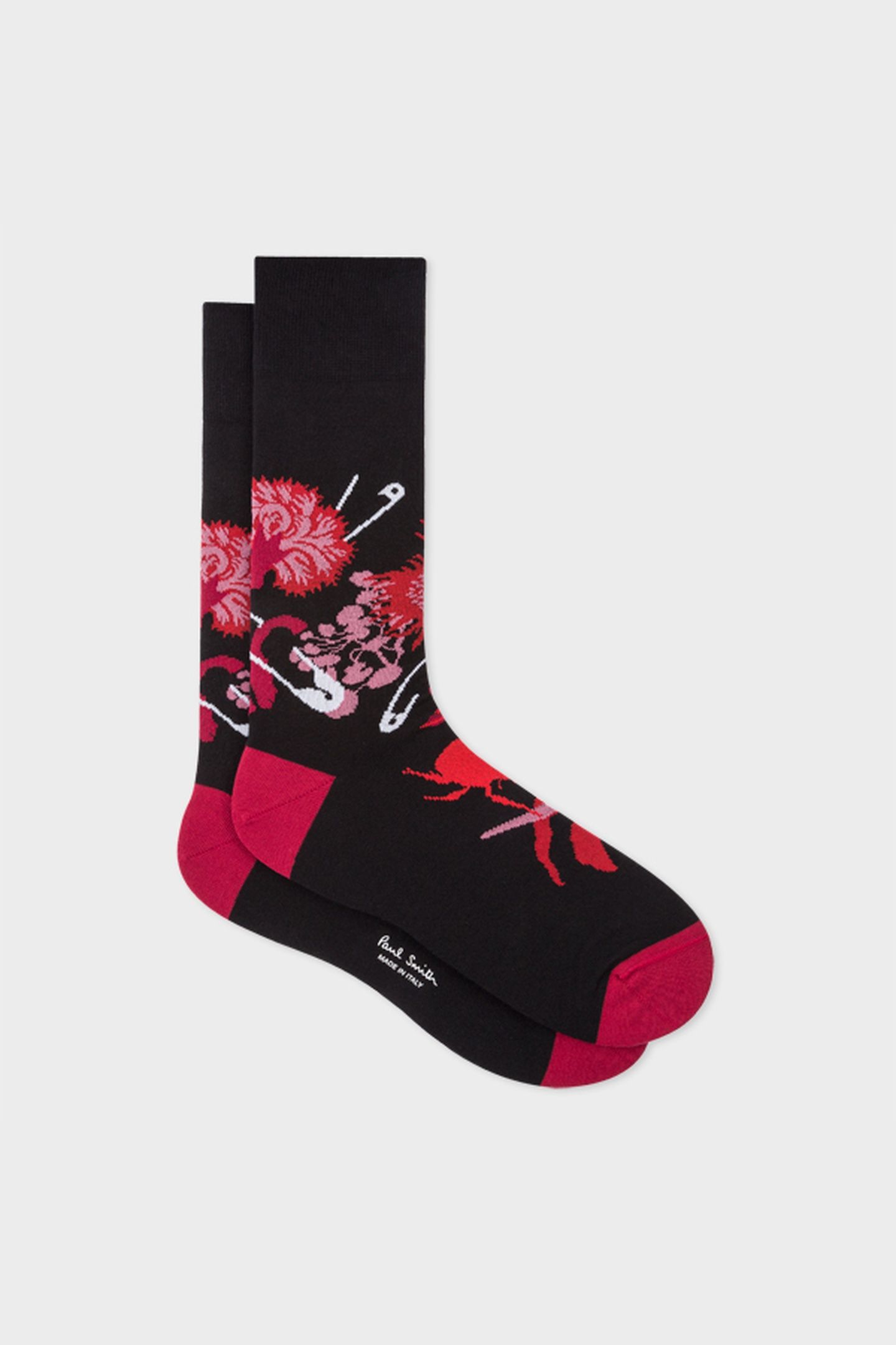 MEN SOCK MARIO BEETLE BLACK 2