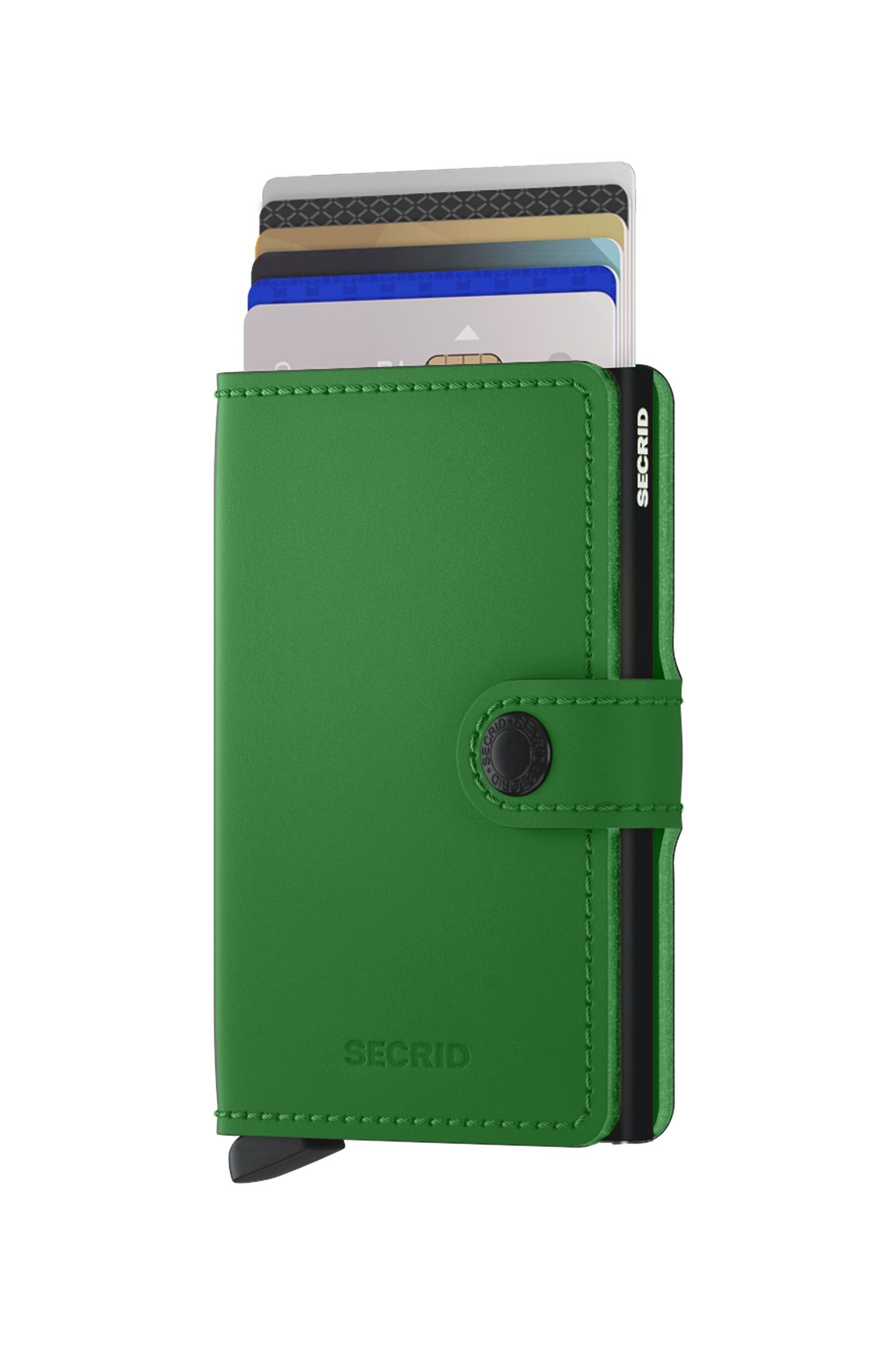 UNISEX MINIWALLET MATTE BRIGHT GREEN 2