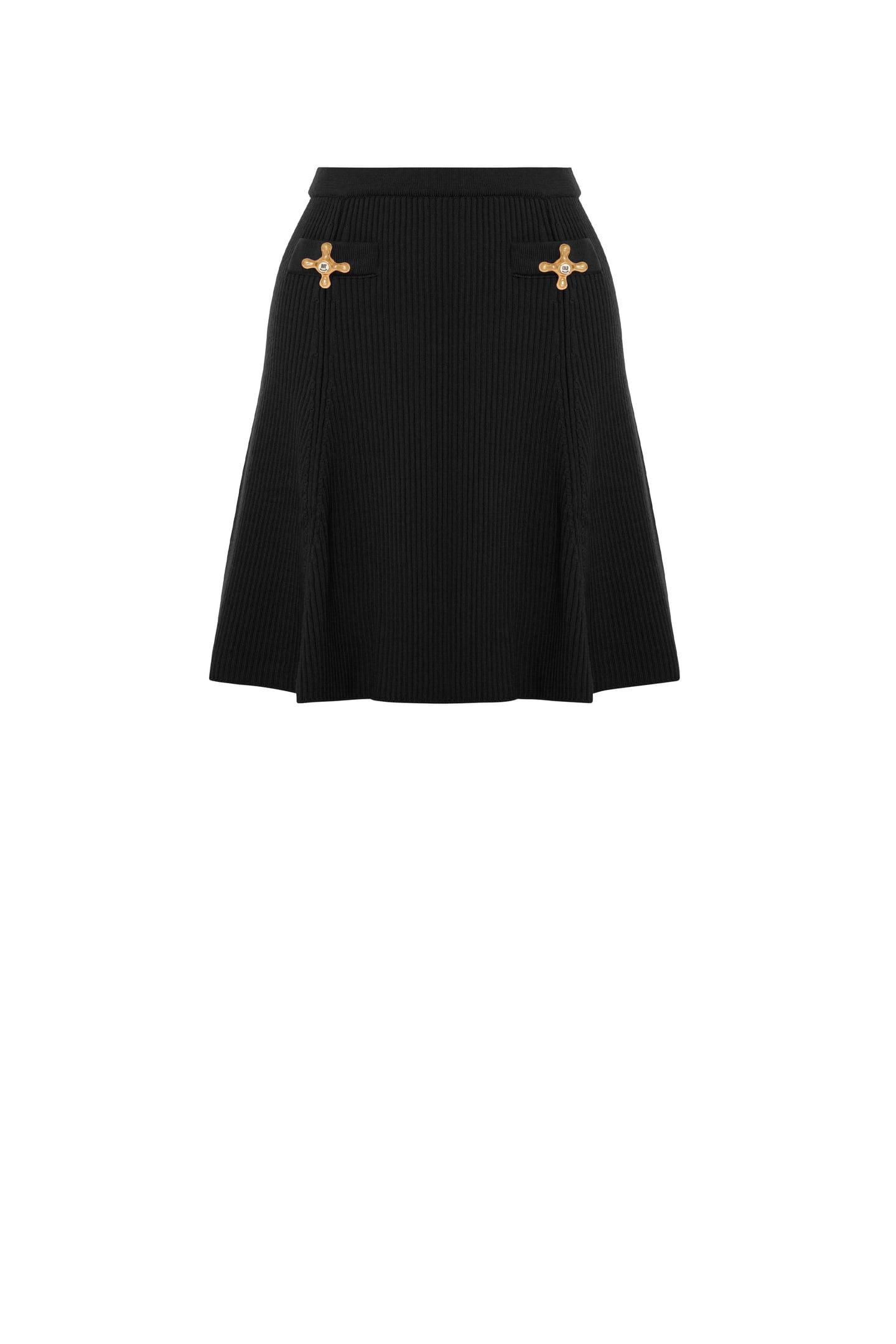 KNITTED SKIRT BLACK 3