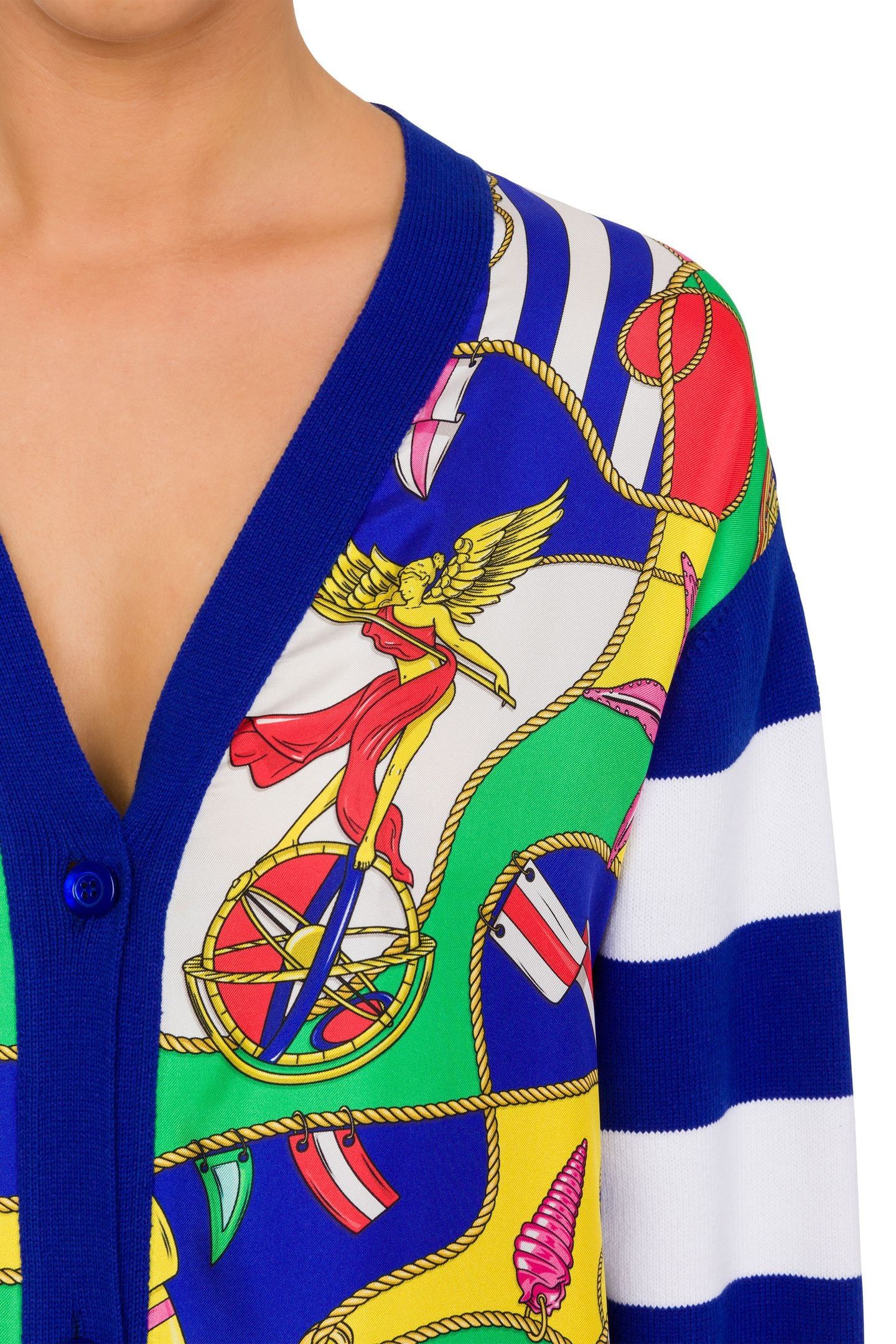 KNITTED JACKET BLUE 4