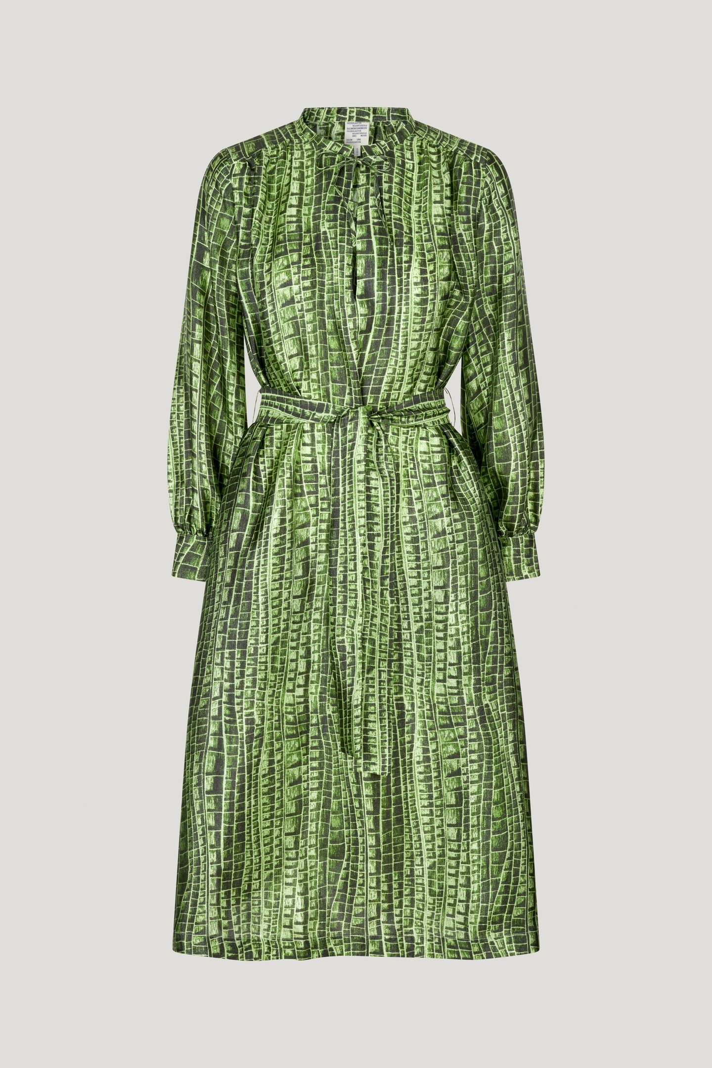 ARADIN DRESS GREEN REPTILE 3