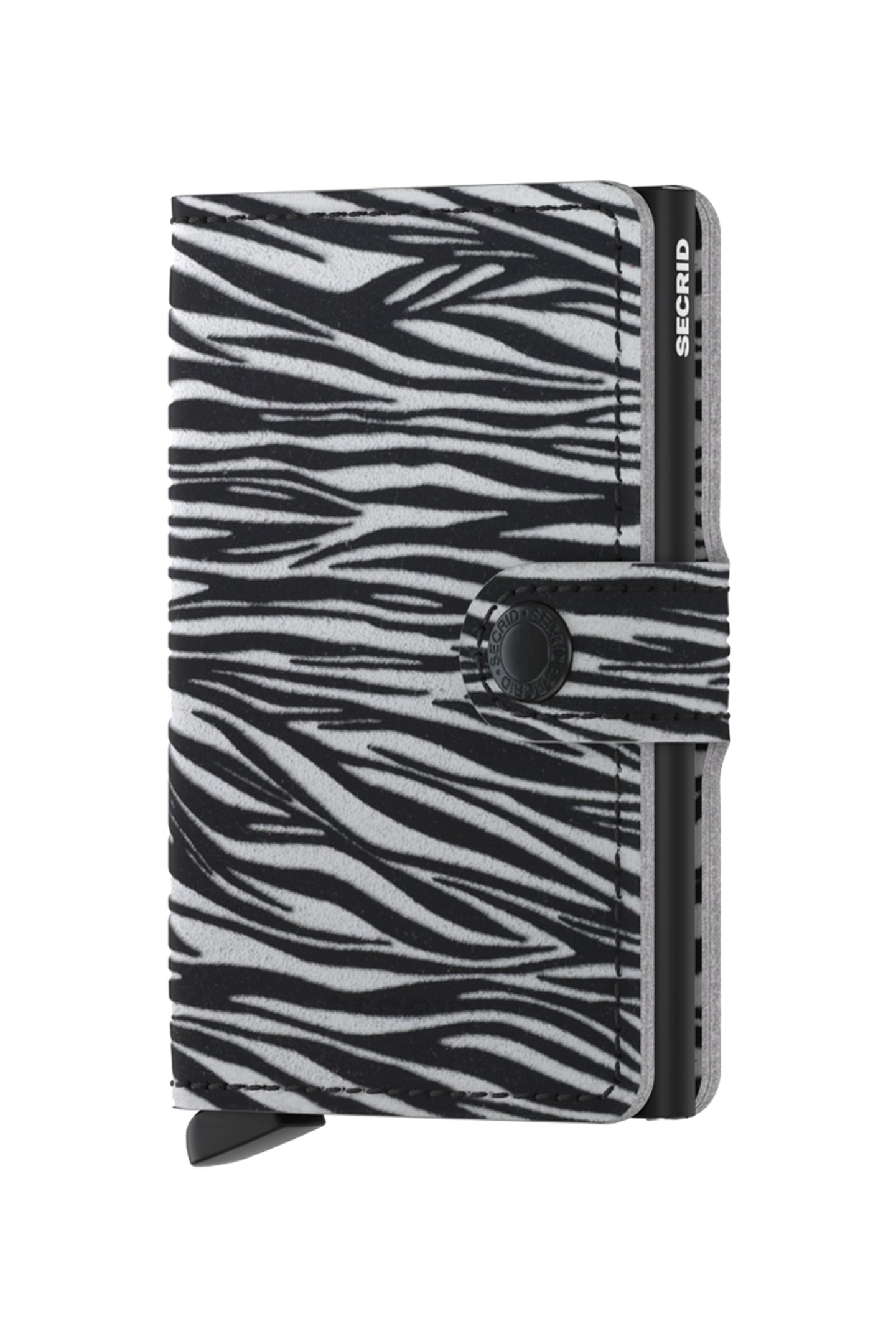 UNISEX MINIWALLET ZEBRA LIGHT GREY 1