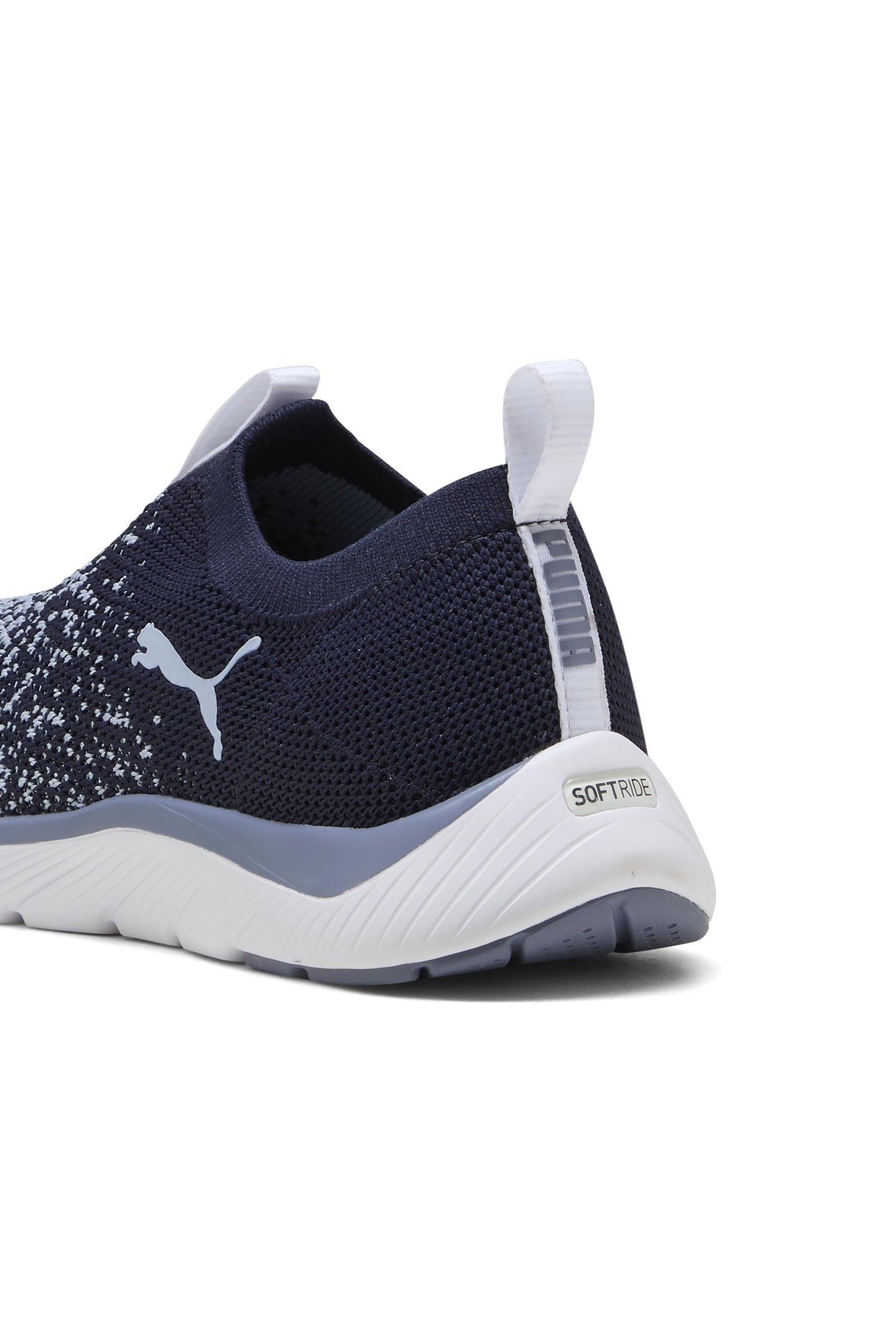 SOFTRIDE REMI SLIP-ON KNIT NAVY-SNOW MOUNTAIN BLUE-GRAY SKY 6