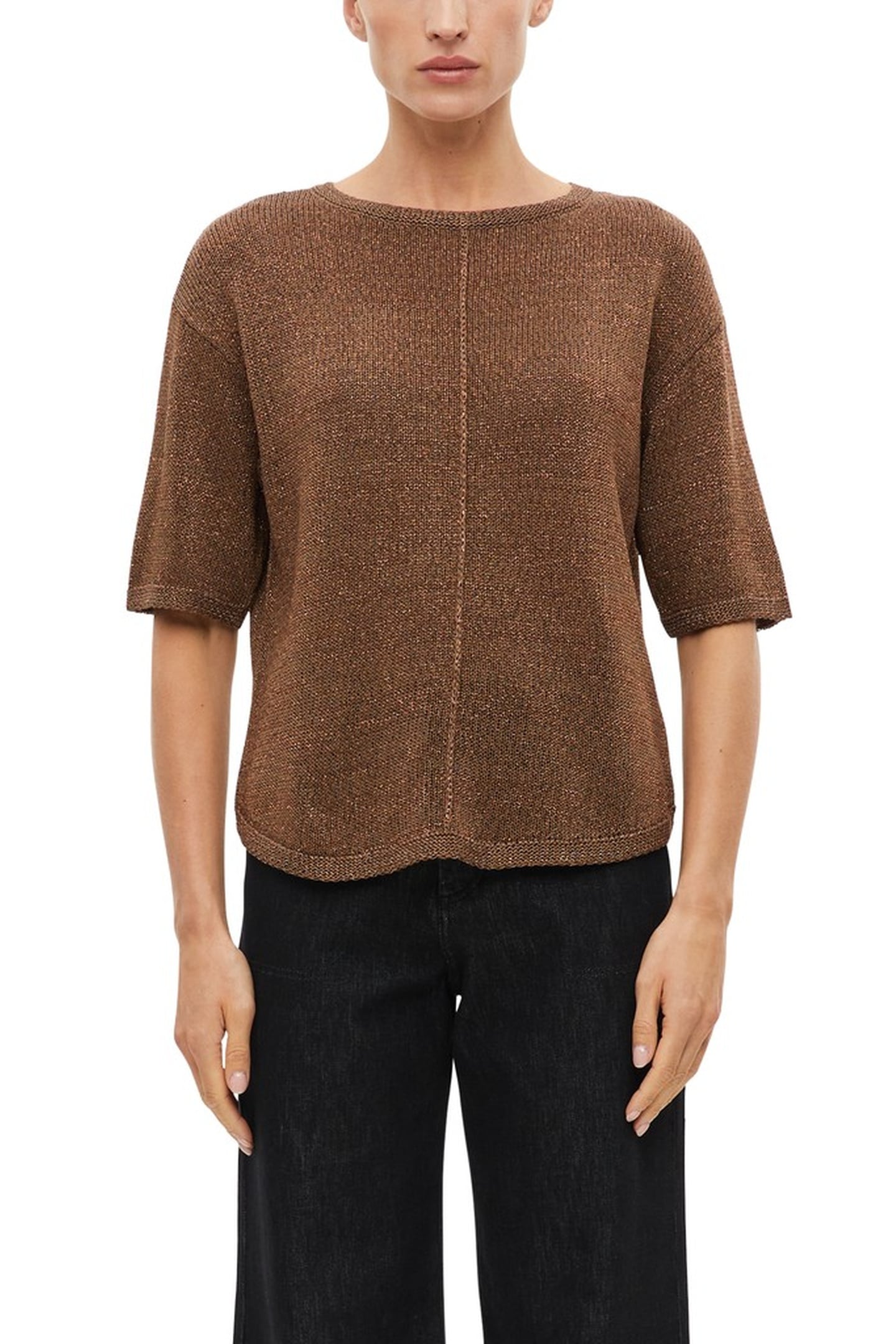 S.OLIVER PULLOVER BROWN 1