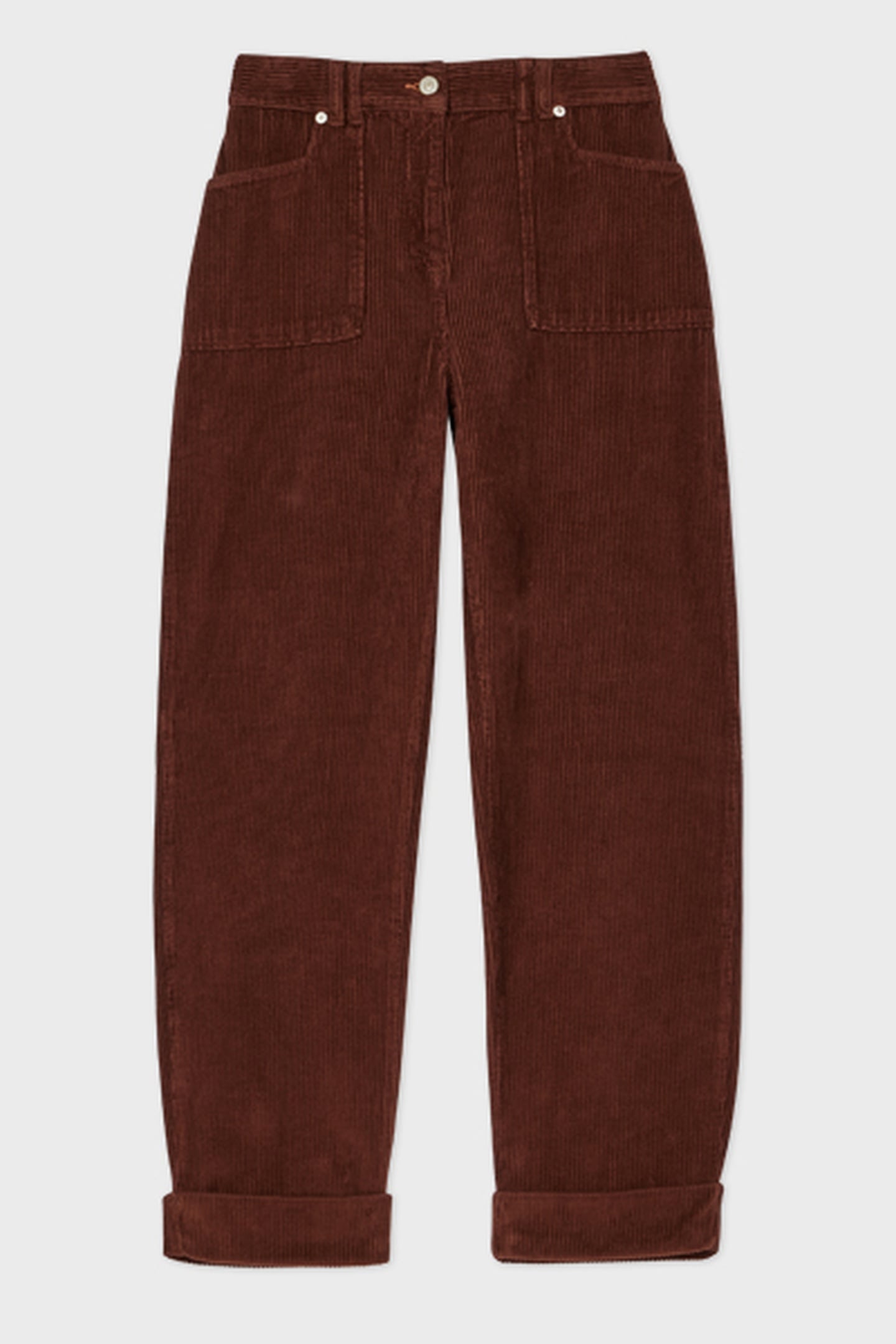 WOMENS TROUSER DARK BROWN 5