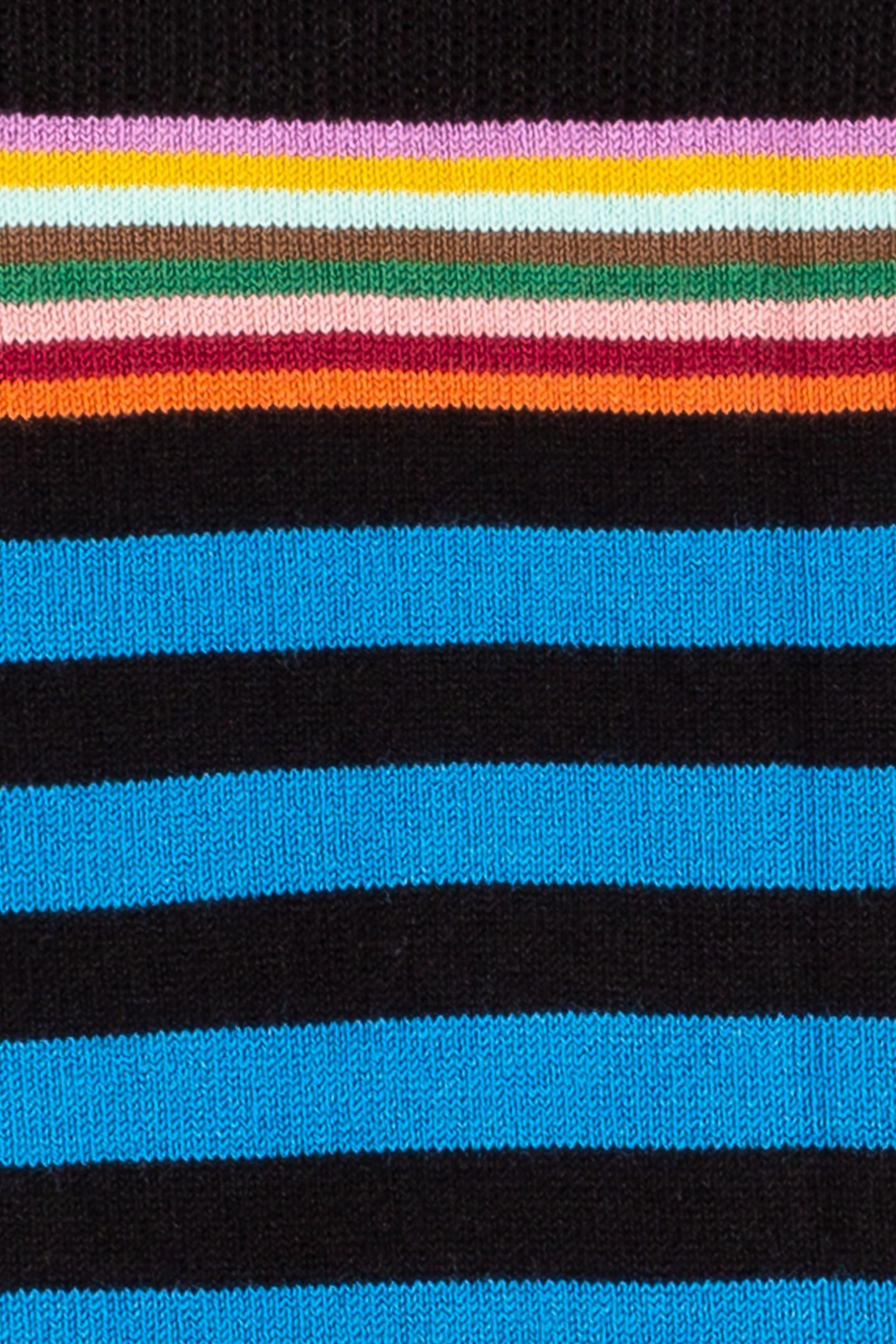MEN SOCK TWO STRIPE BLACK 3