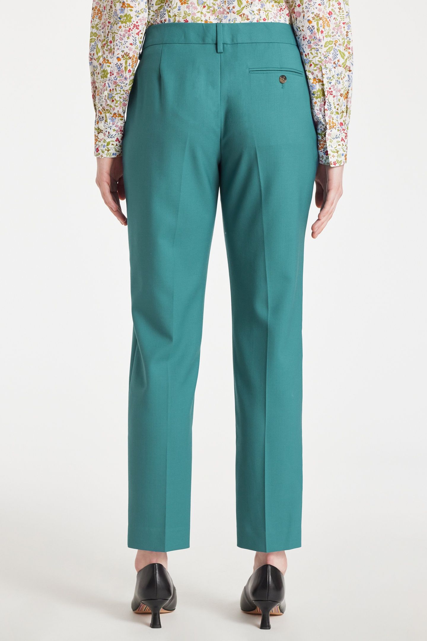 WOMENS TROUSERS BOTTLE GREEN 5