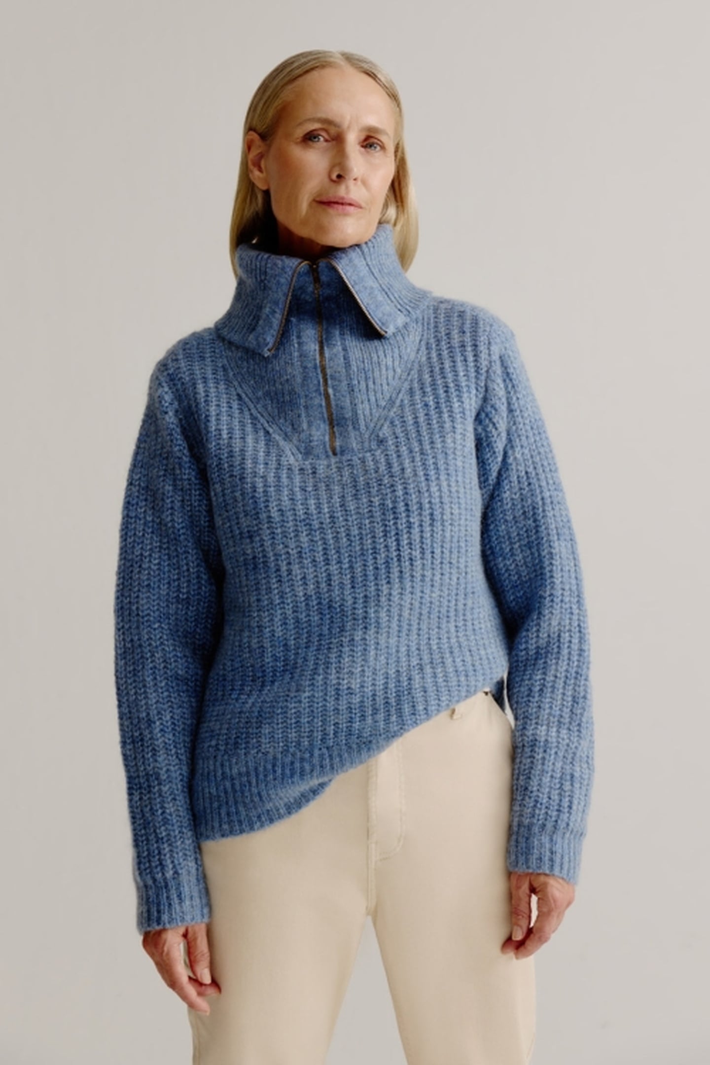LIESBETH SWEATER FRENCH BLUE 2