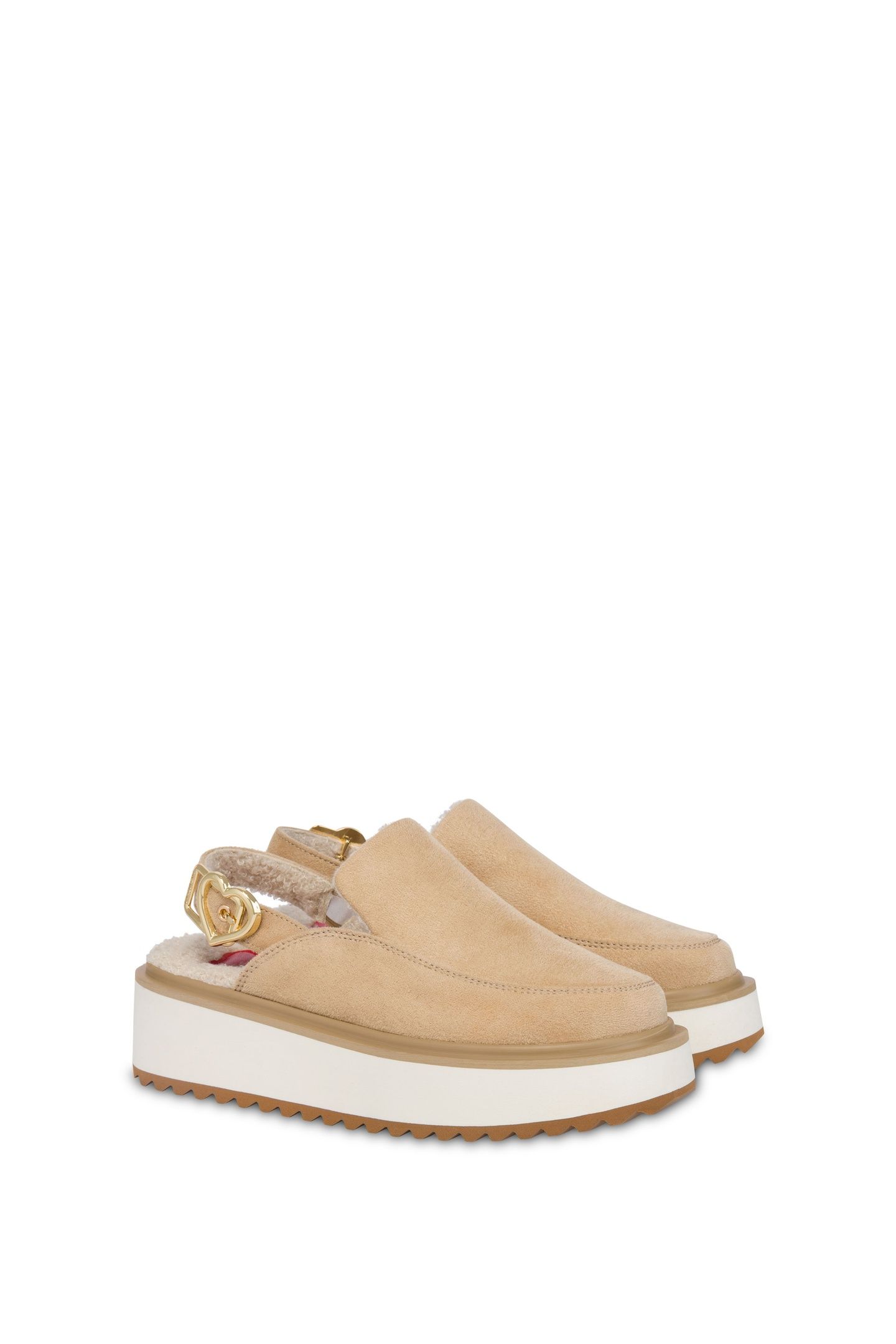 SOFT FABRIC MULES BEIGE 2